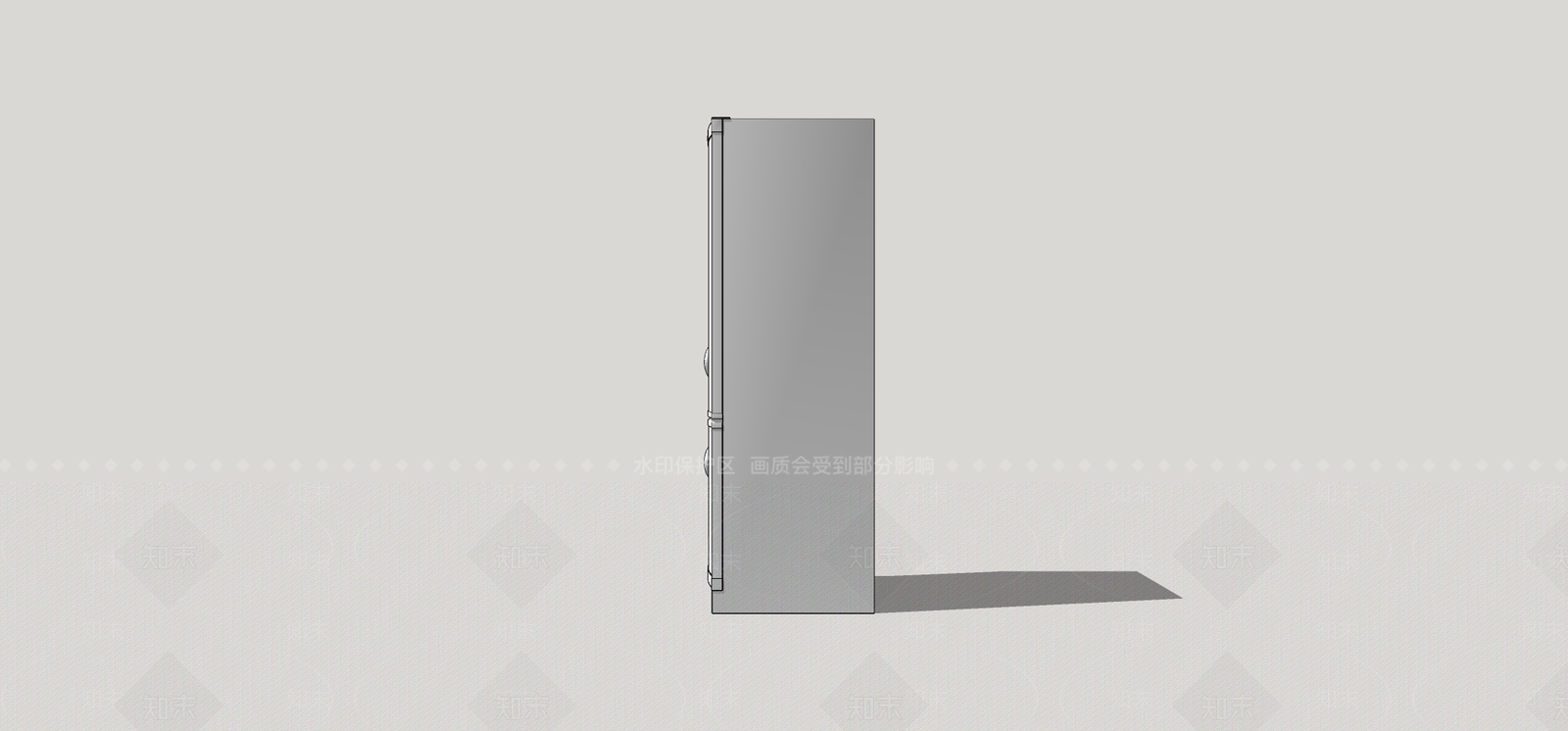 冰箱SU模型下载【ID:1199300268】