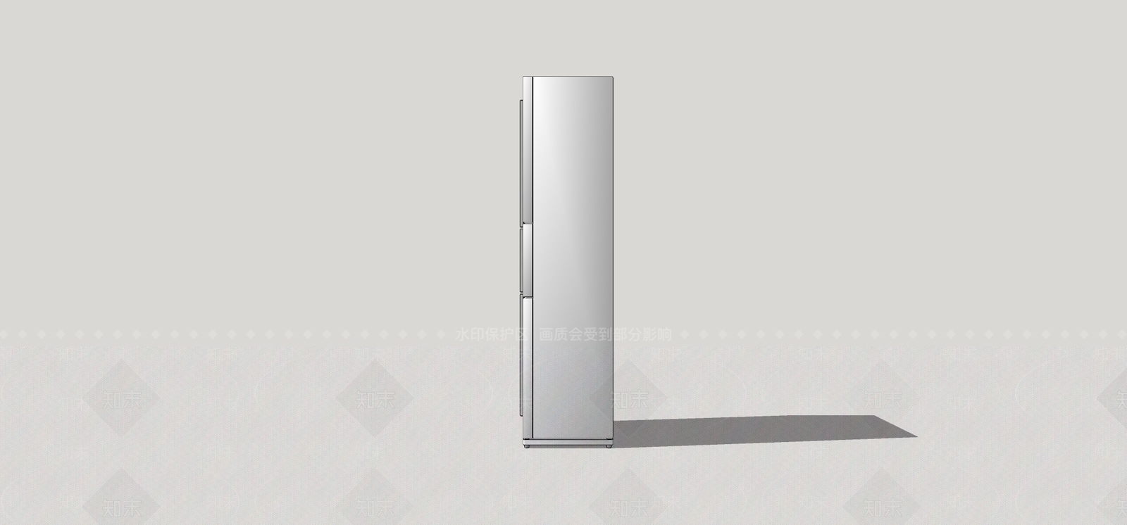 冰箱SU模型下载【ID:1199300375】