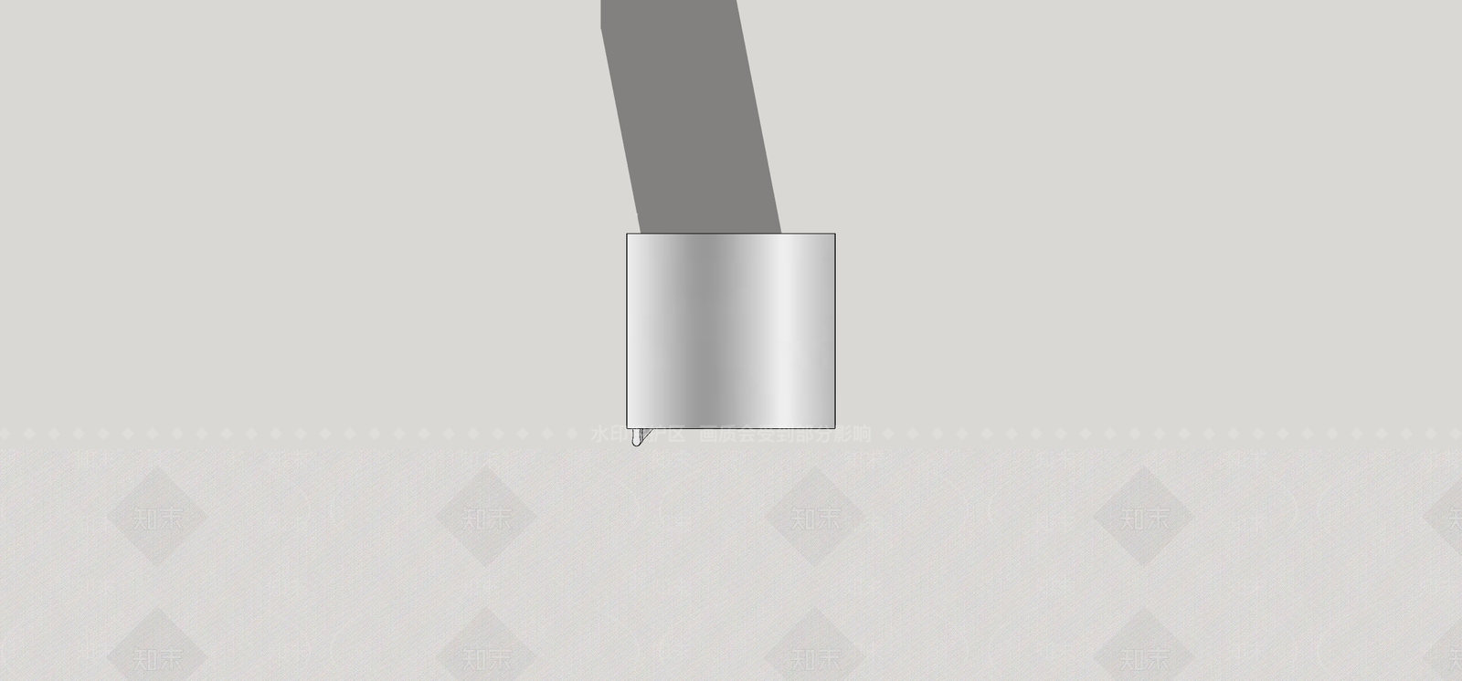 冰箱SU模型下载【ID:1199300464】