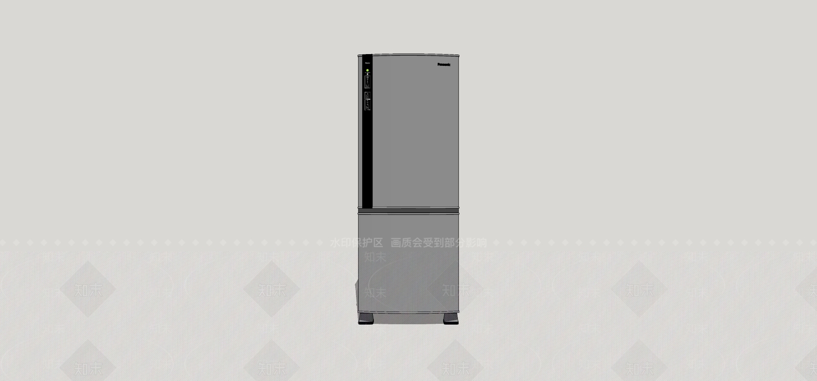 冰箱SU模型下载【ID:1199300863】
