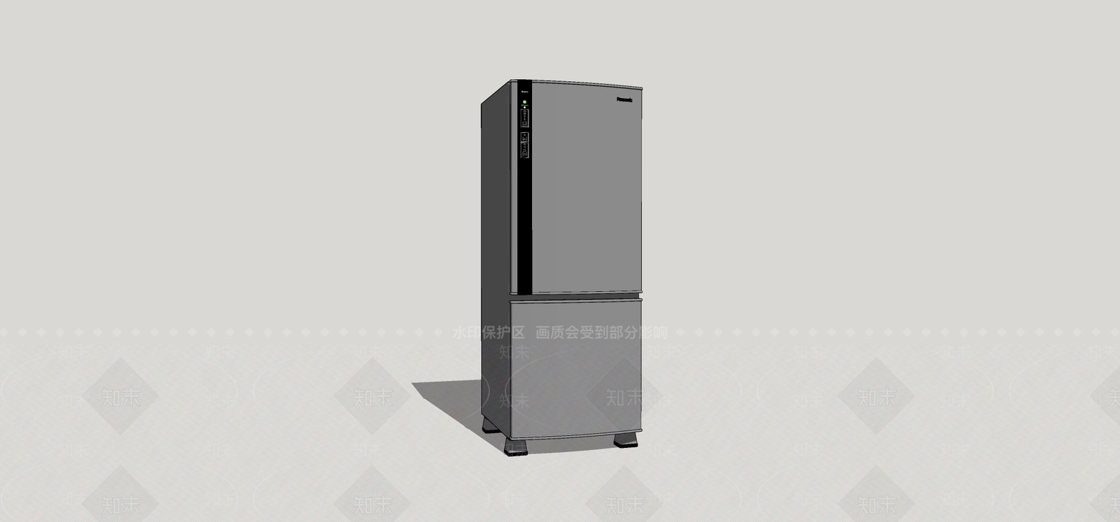 冰箱SU模型下载【ID:1199300863】