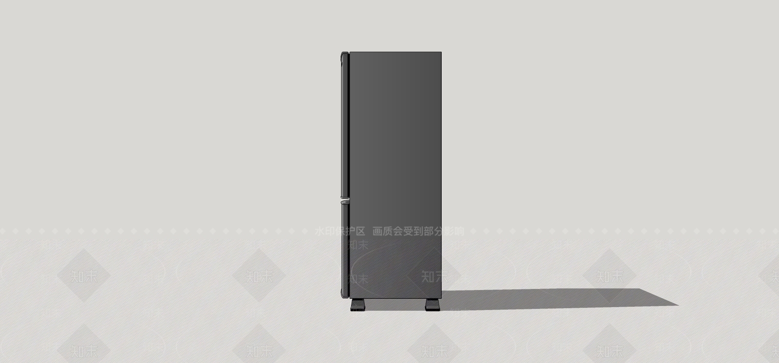 冰箱SU模型下载【ID:1199300863】