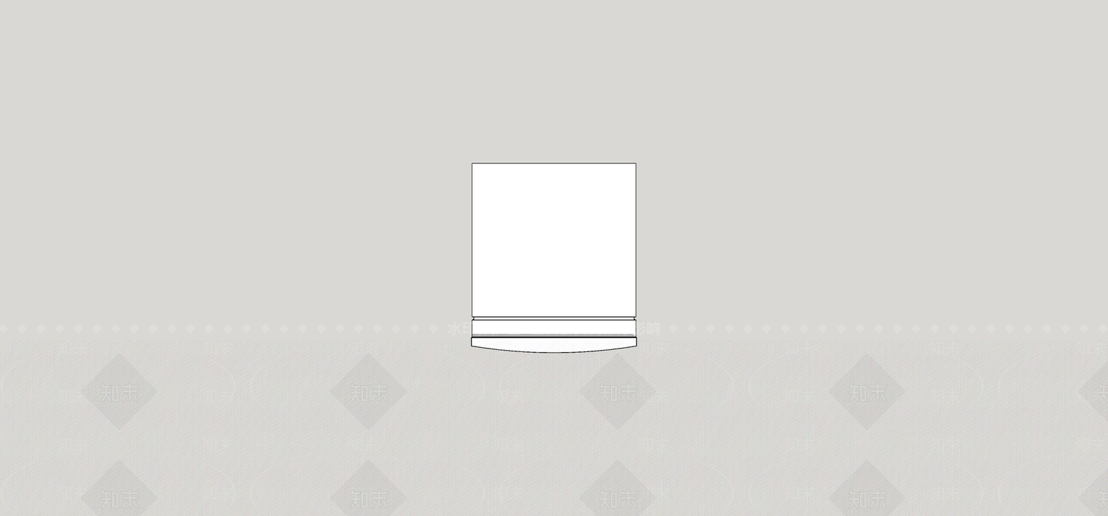 冰箱SU模型下载【ID:1199301528】