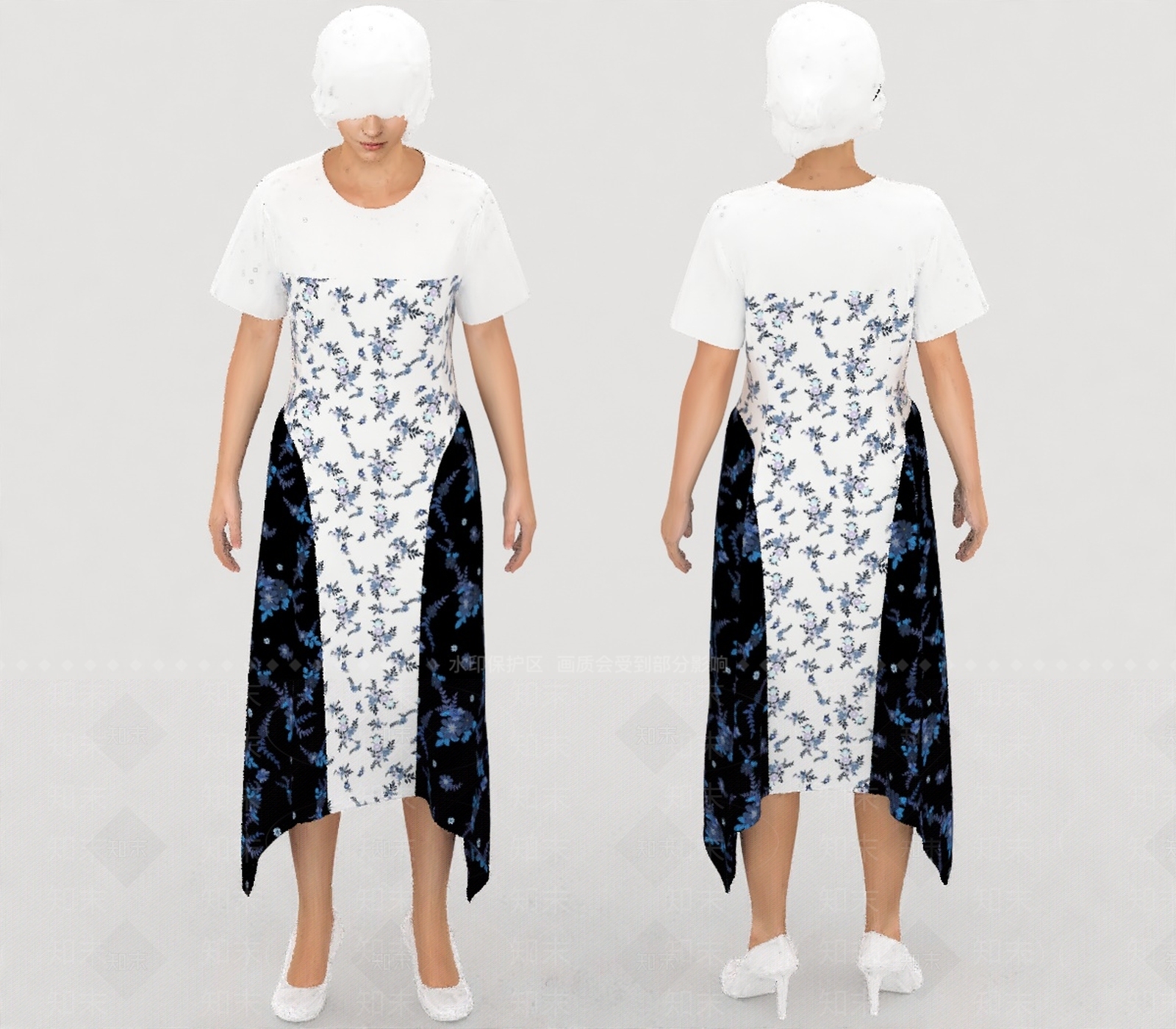 女人3D模型下载【ID:1199304870】
