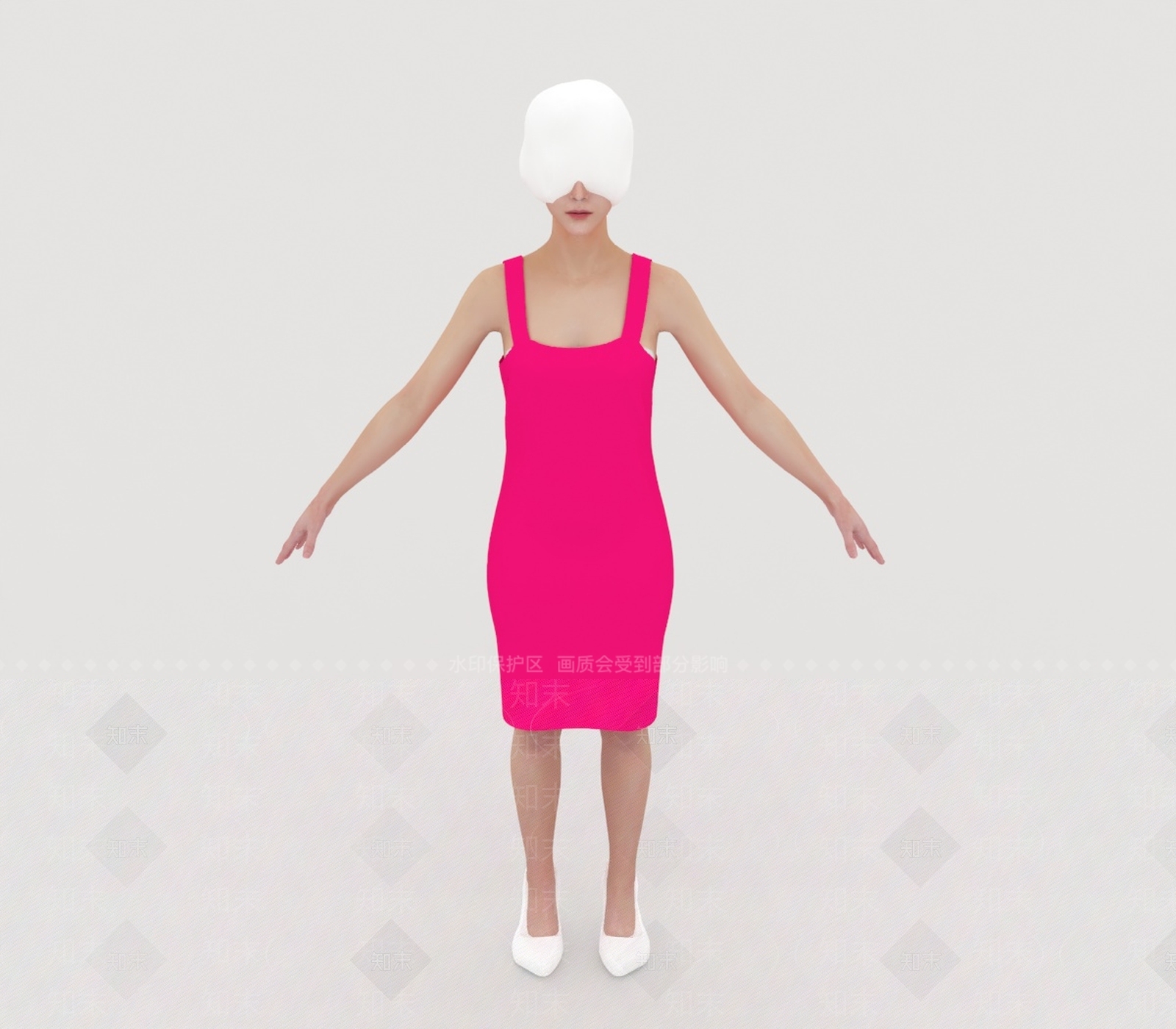 女人3D模型下载【ID:1199304859】