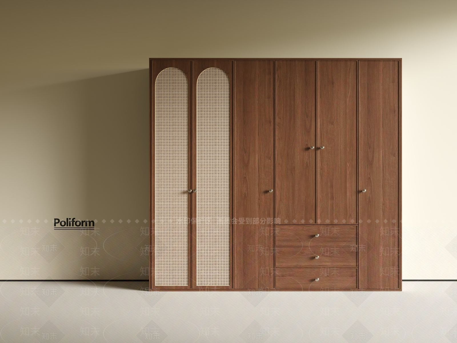 中古衣柜SU模型下载【ID:1199307606】