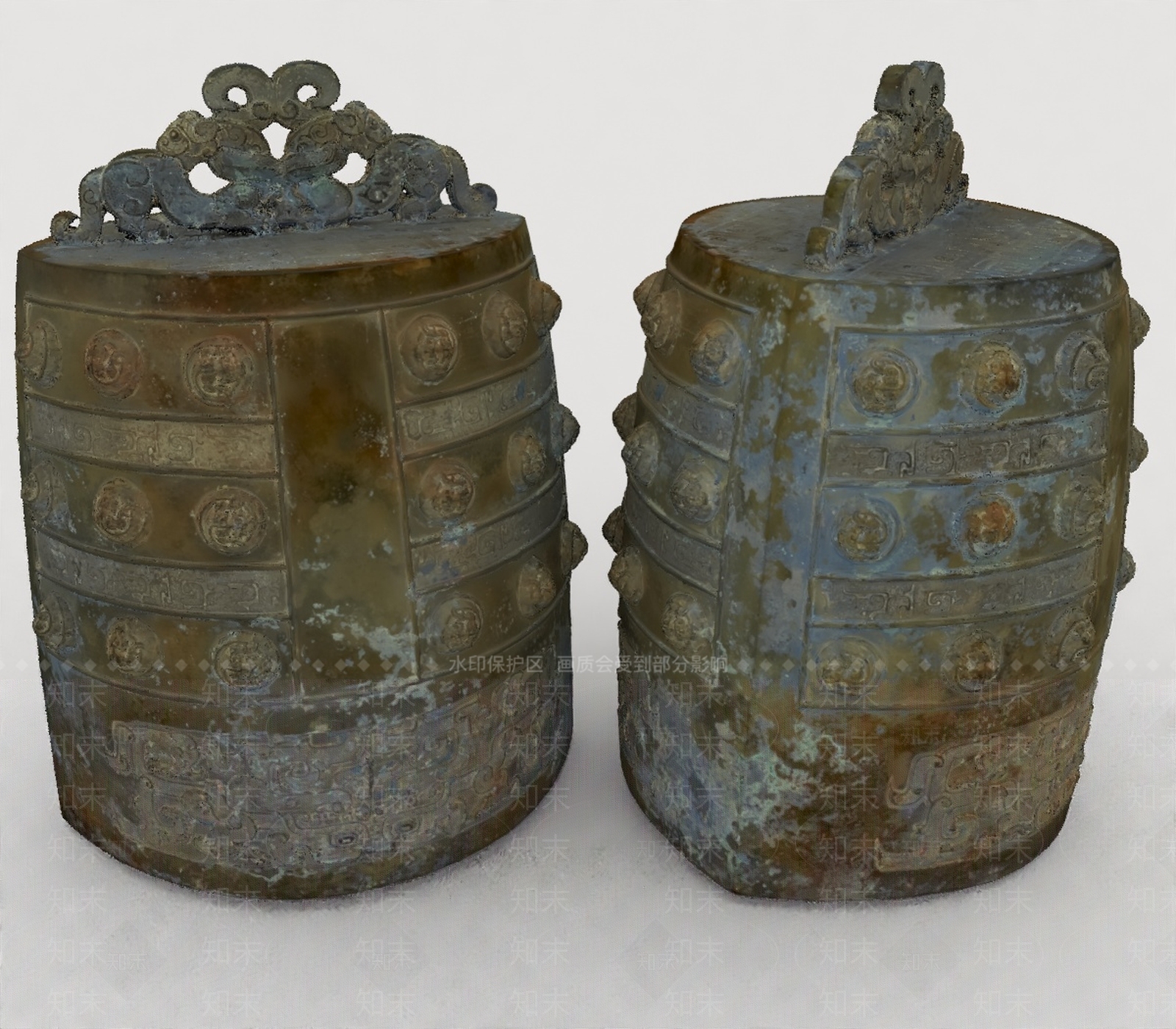 现代景观雕塑3D模型下载【ID:1199307871】