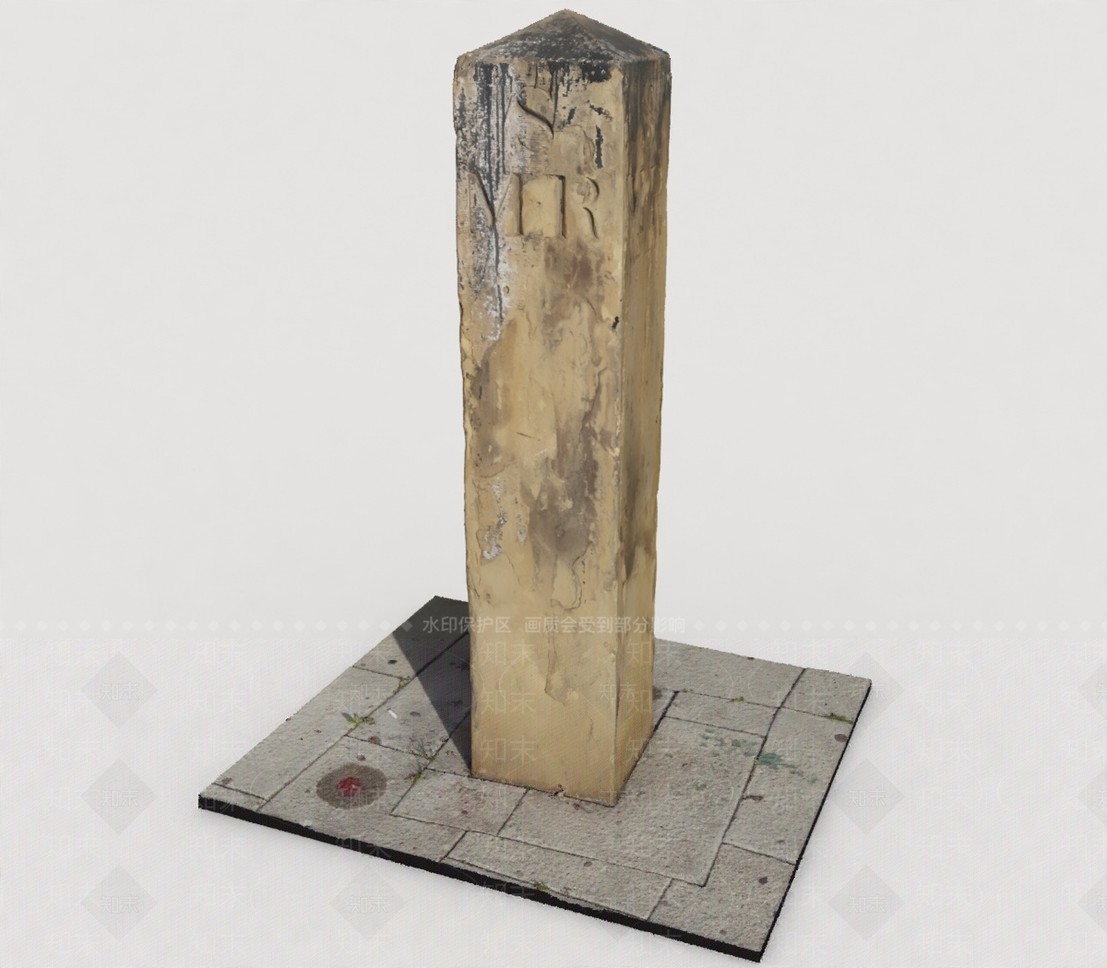 现代景观雕塑3D模型下载【ID:1199307838】