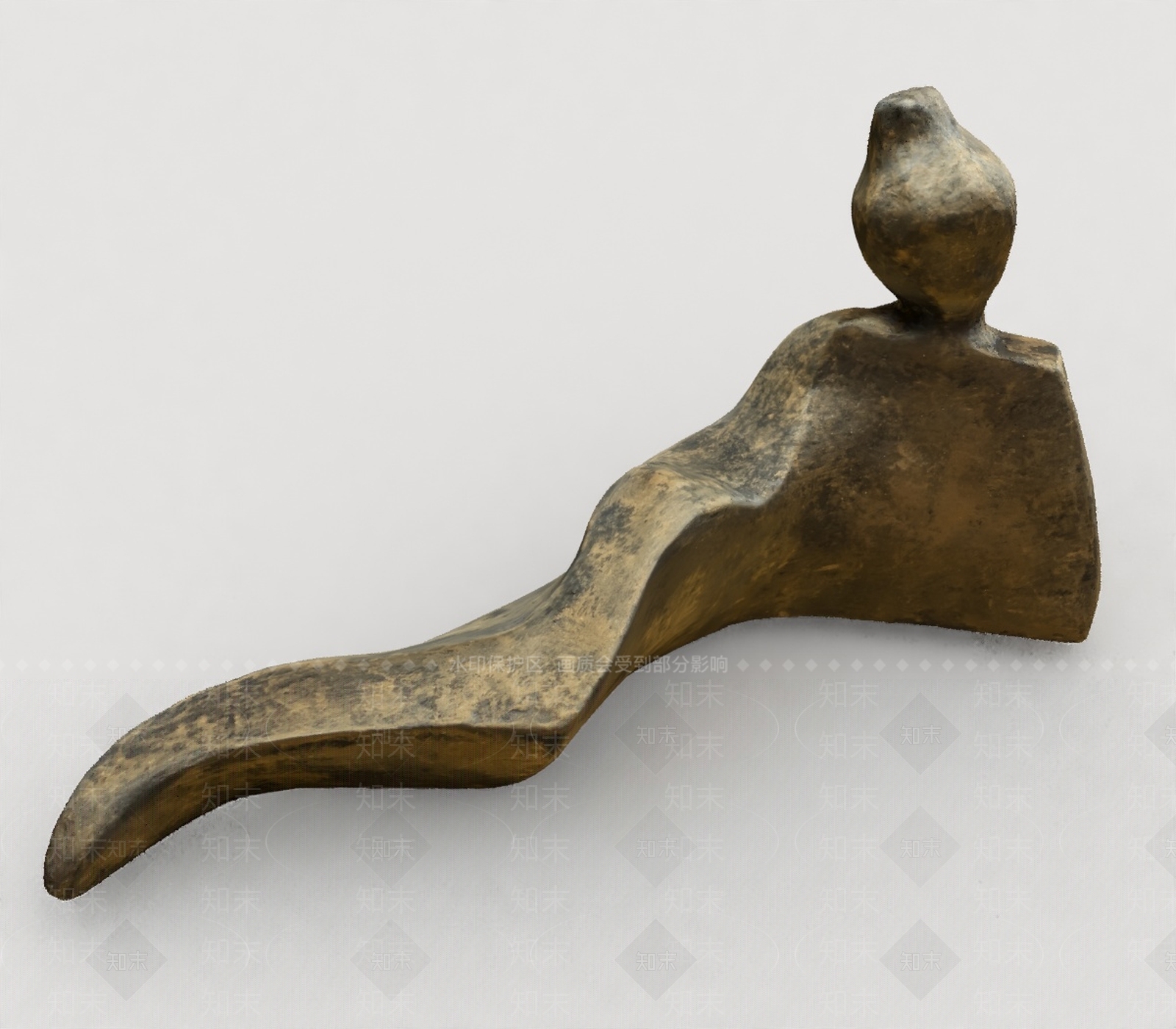 现代景观雕塑3D模型下载【ID:1199308070】