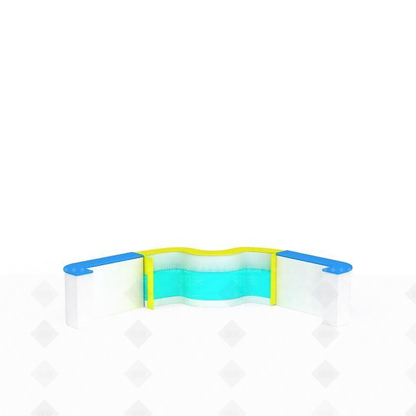 现代收银台3D模型下载【ID:1199309803】