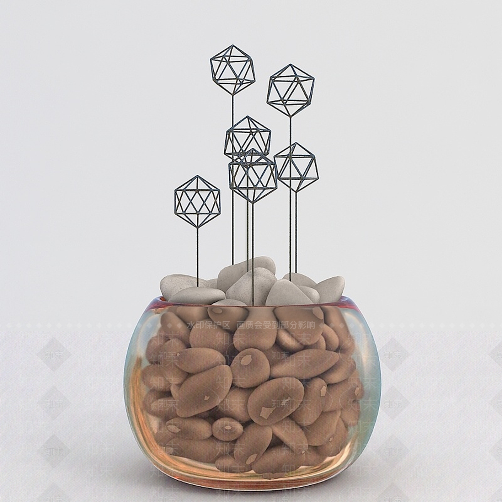 工业风摆件3D模型下载【ID:1199310076】