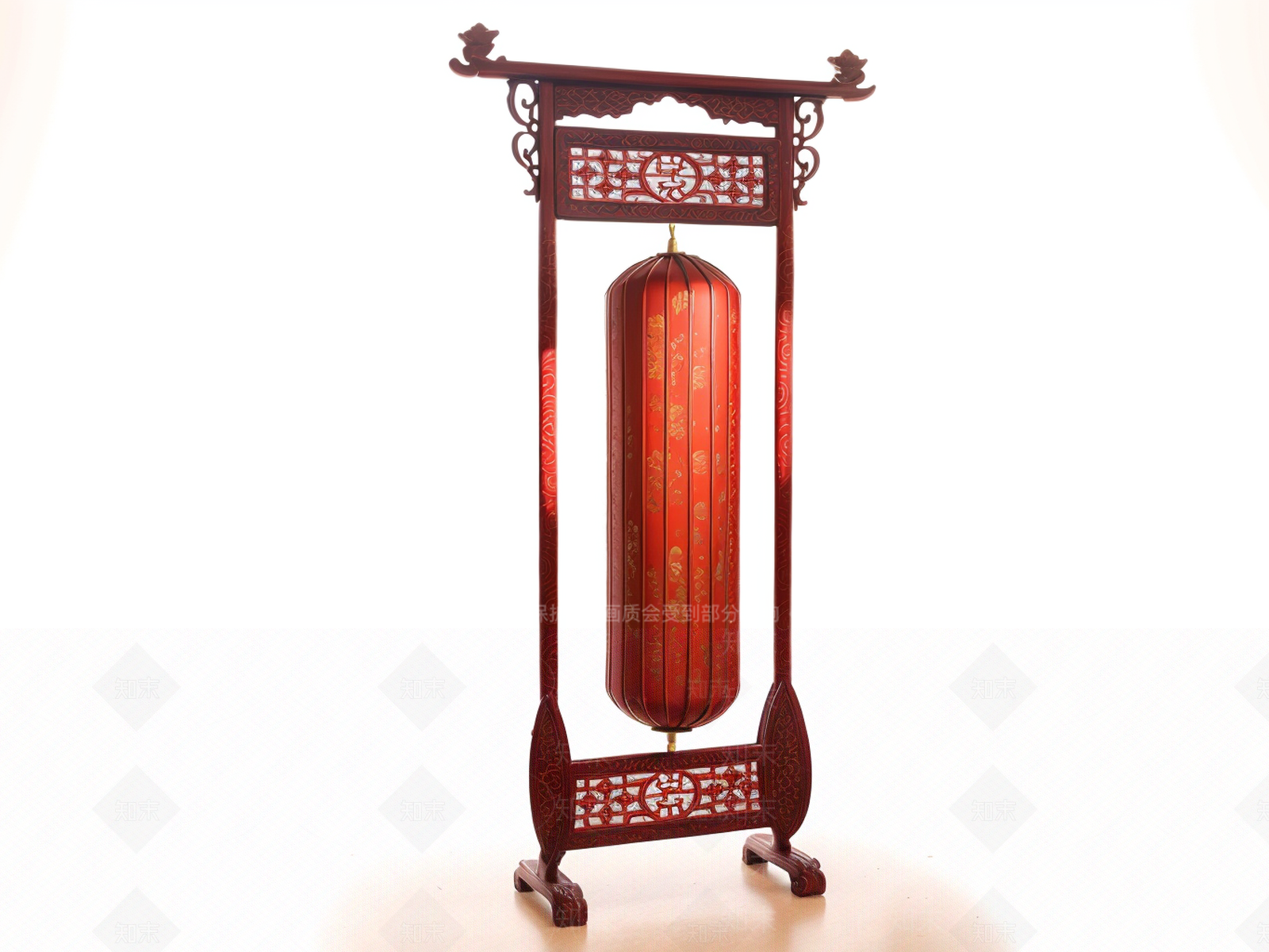 现代新中式灯笼SU模型下载【ID:1199310988】