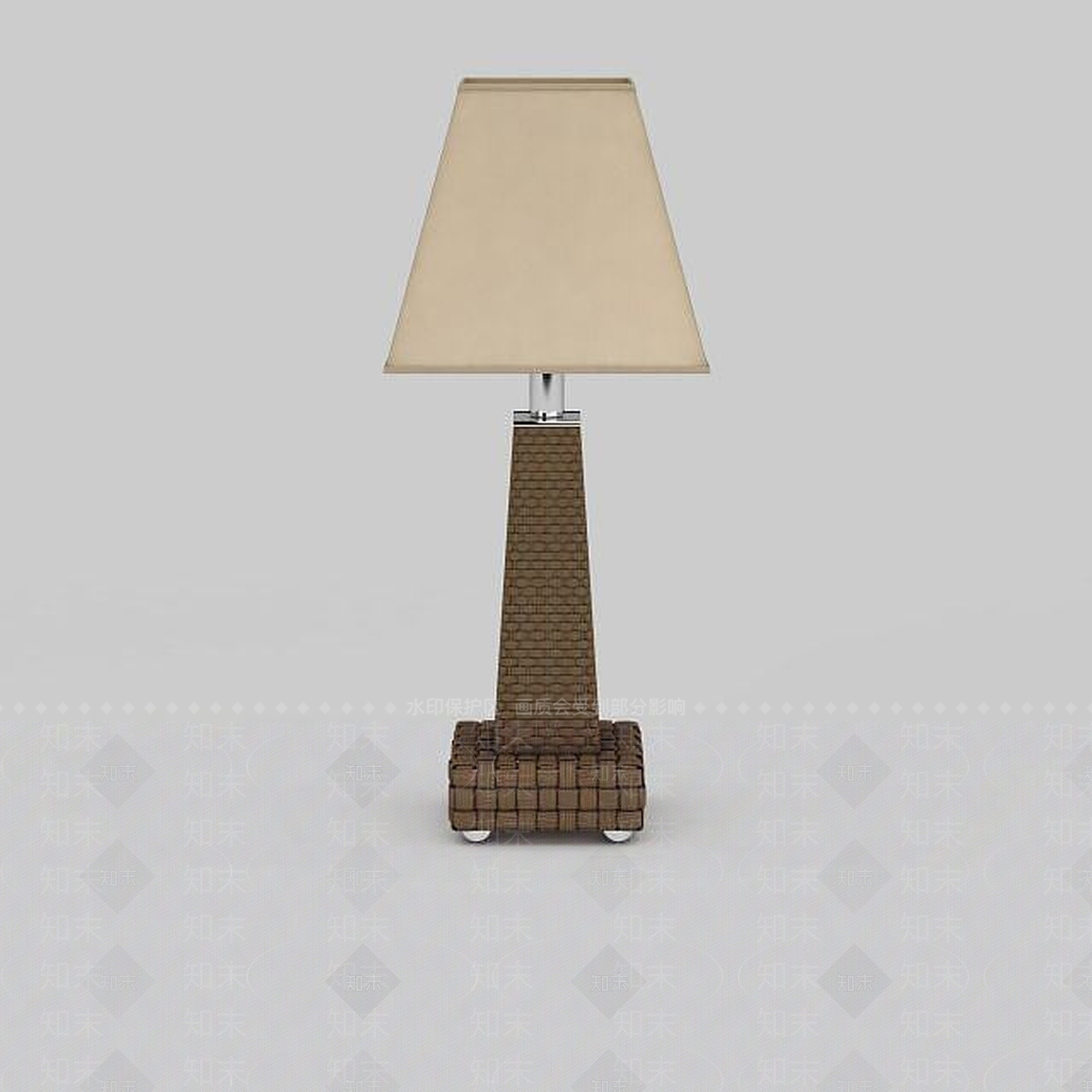 中式台灯3D模型下载【ID:1199321907】