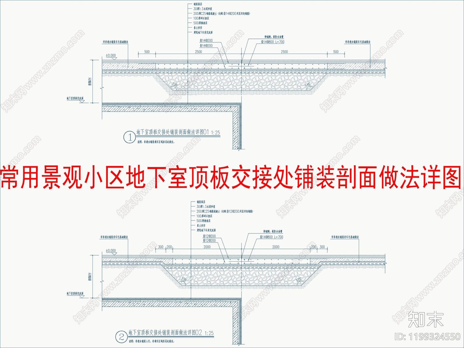景观节点施工图下载【ID:1199324550】