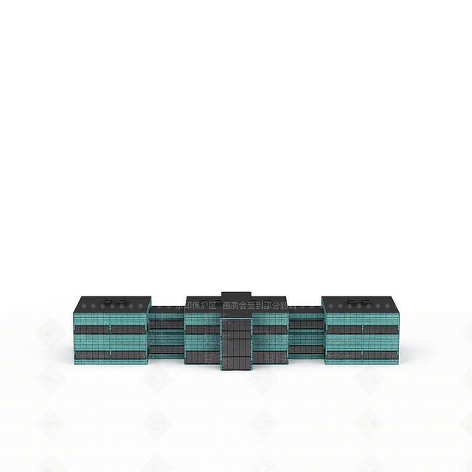 现代建筑3D模型下载【ID:1199324556】