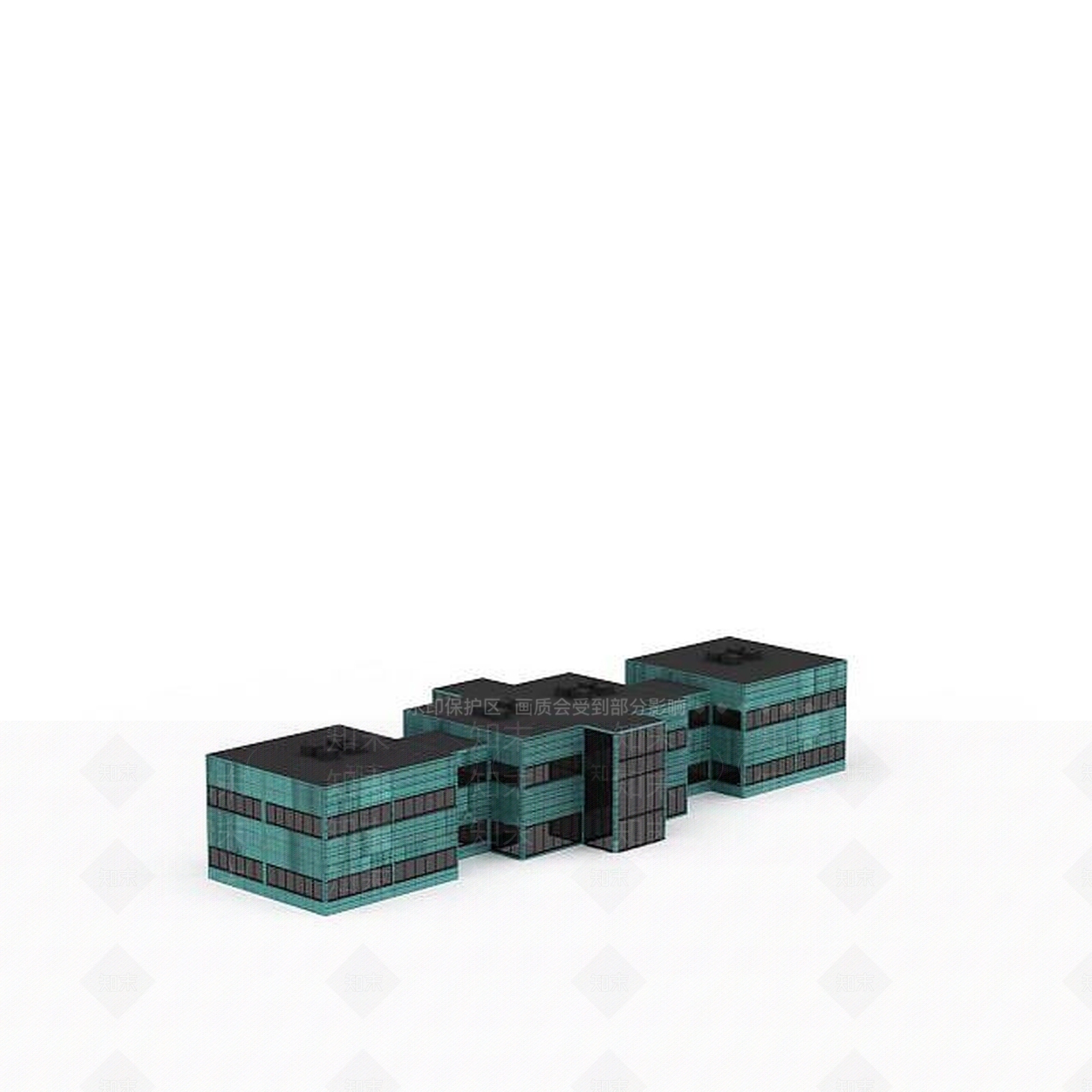 现代建筑3D模型下载【ID:1199324556】