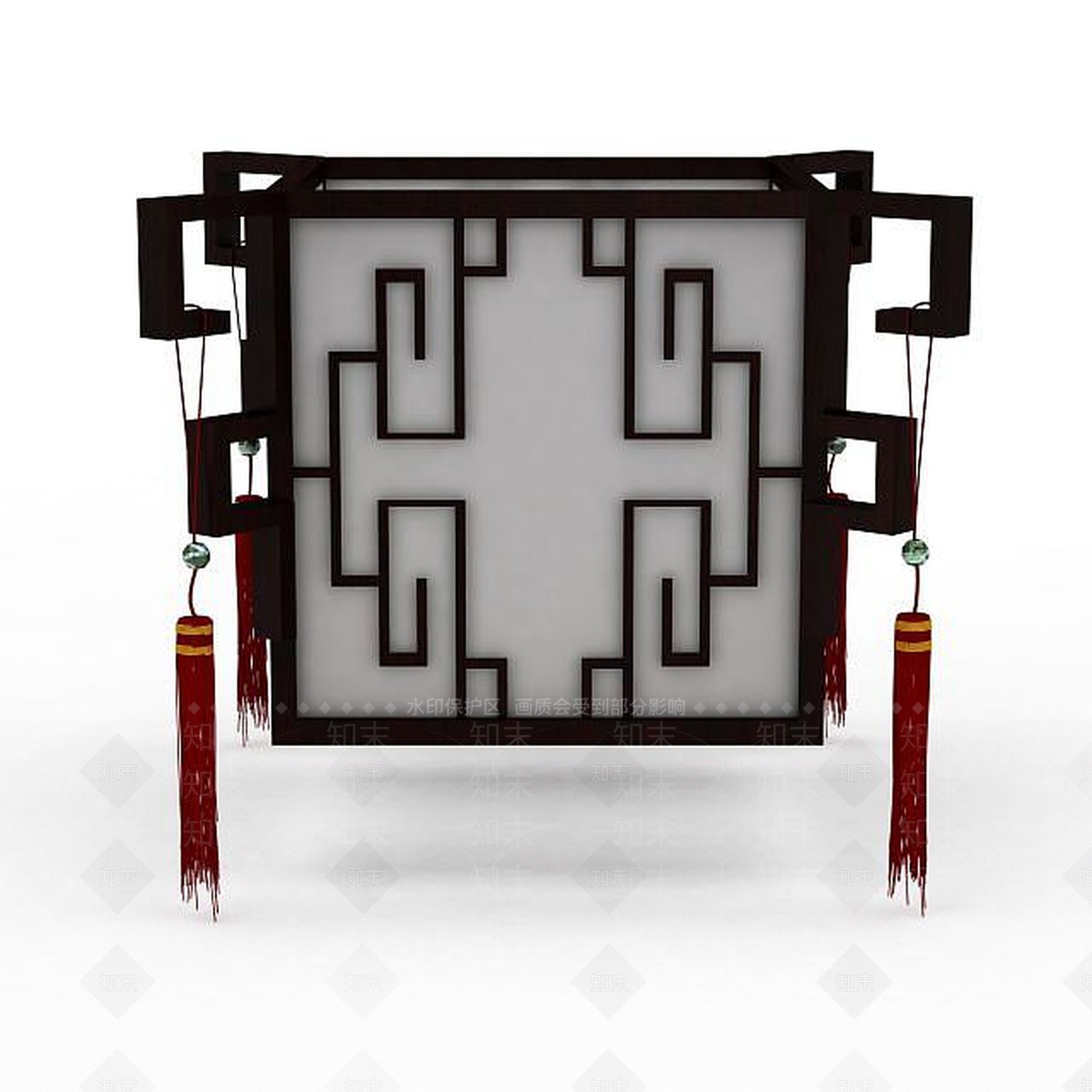 中式灯3D模型下载【ID:1199331908】