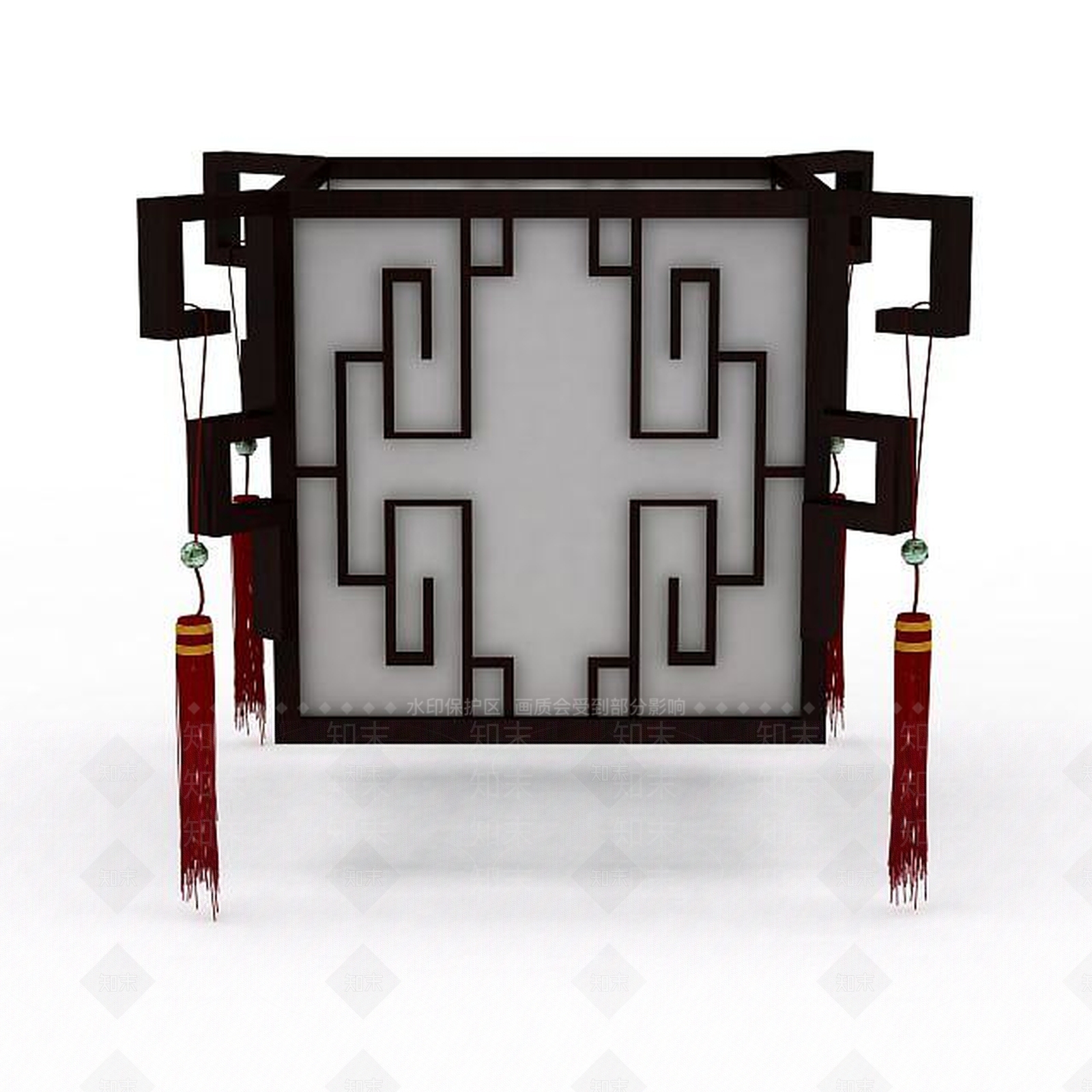 中式灯3D模型下载【ID:1199331908】