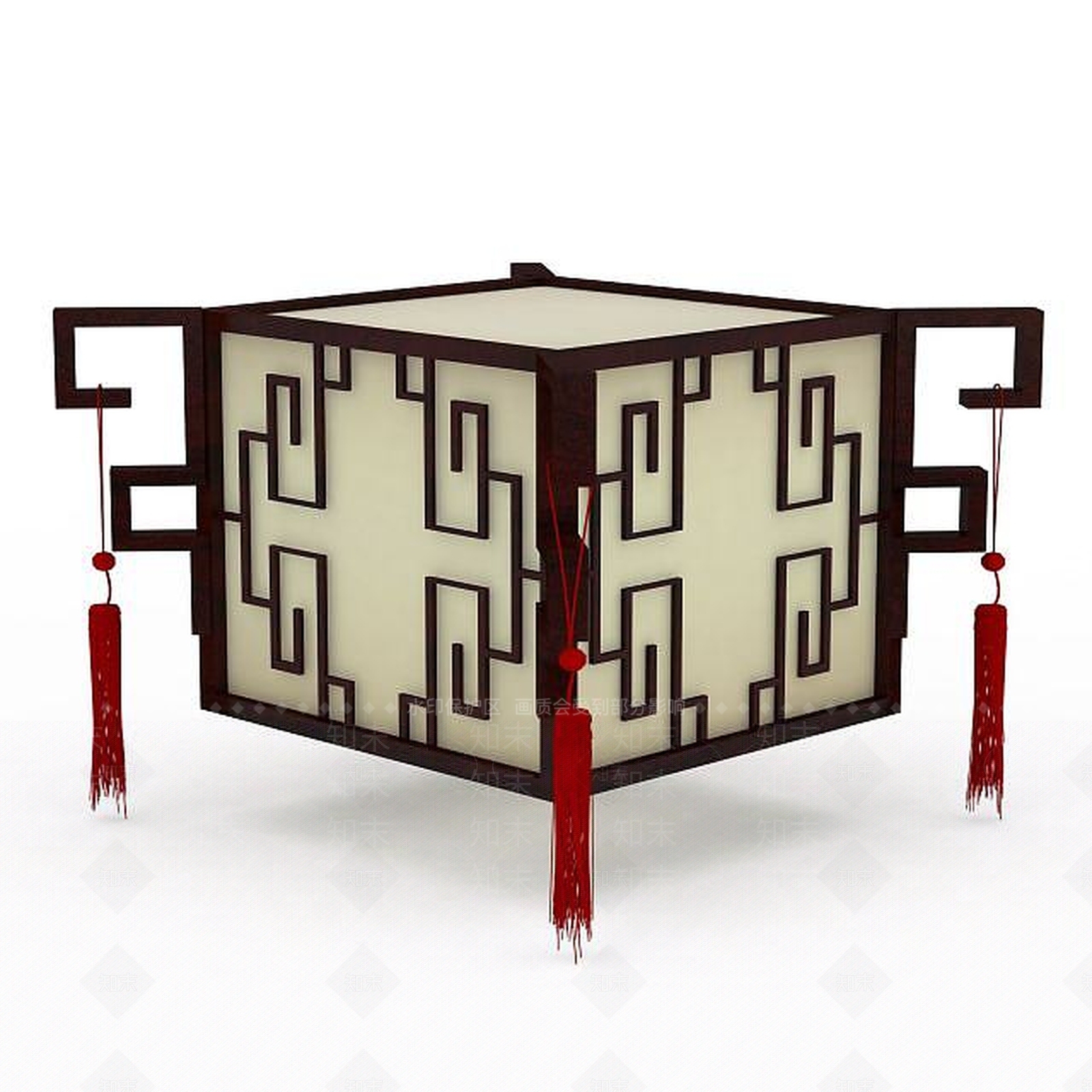 中式复古中式灯具3D模型下载【ID:1199332012】