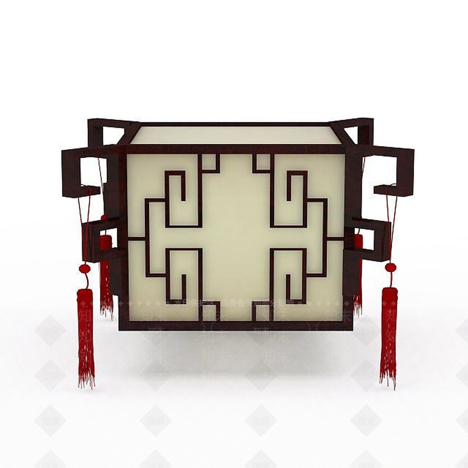 中式复古中式灯具3D模型下载【ID:1199332012】
