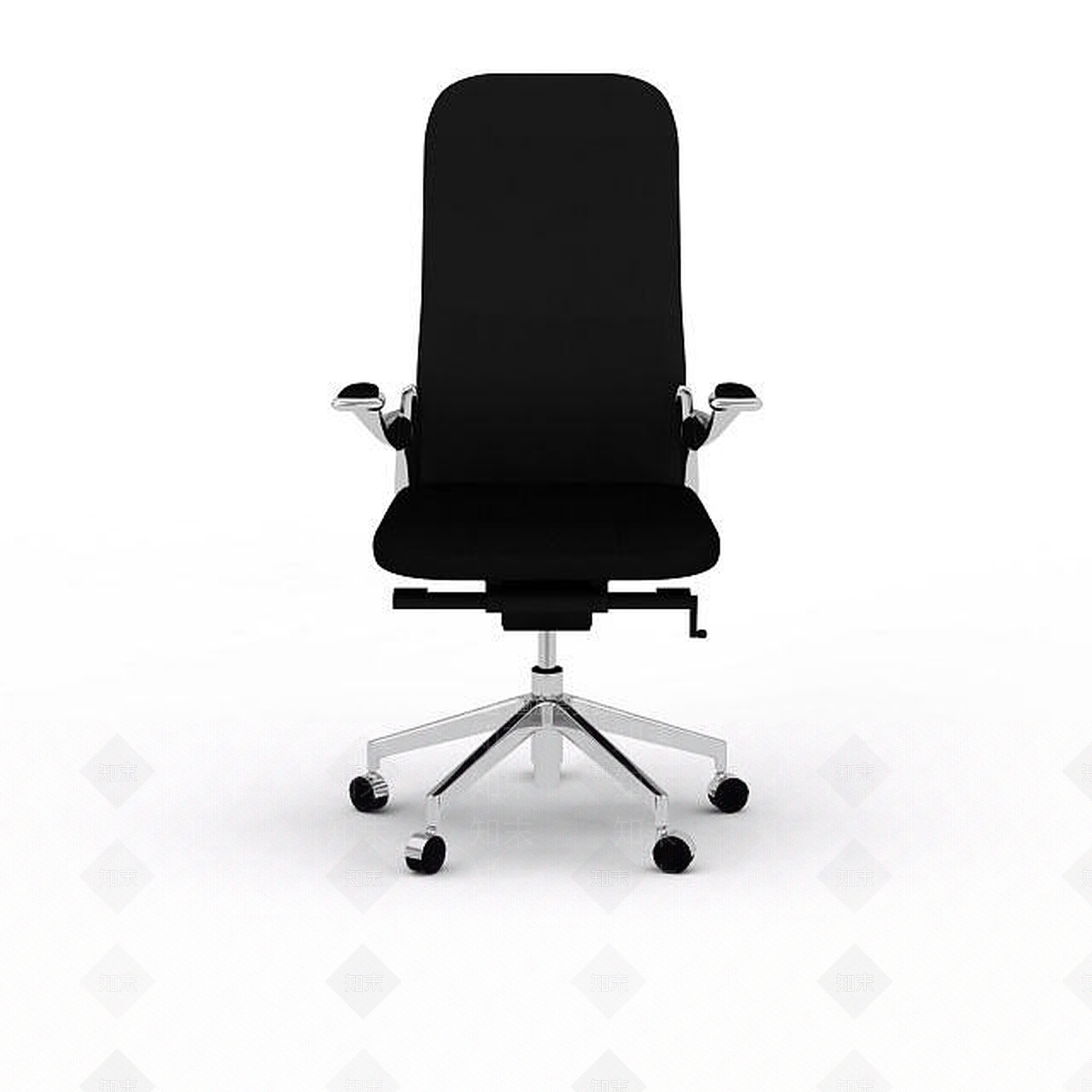 现代休闲转椅3D模型下载【ID:1199333555】