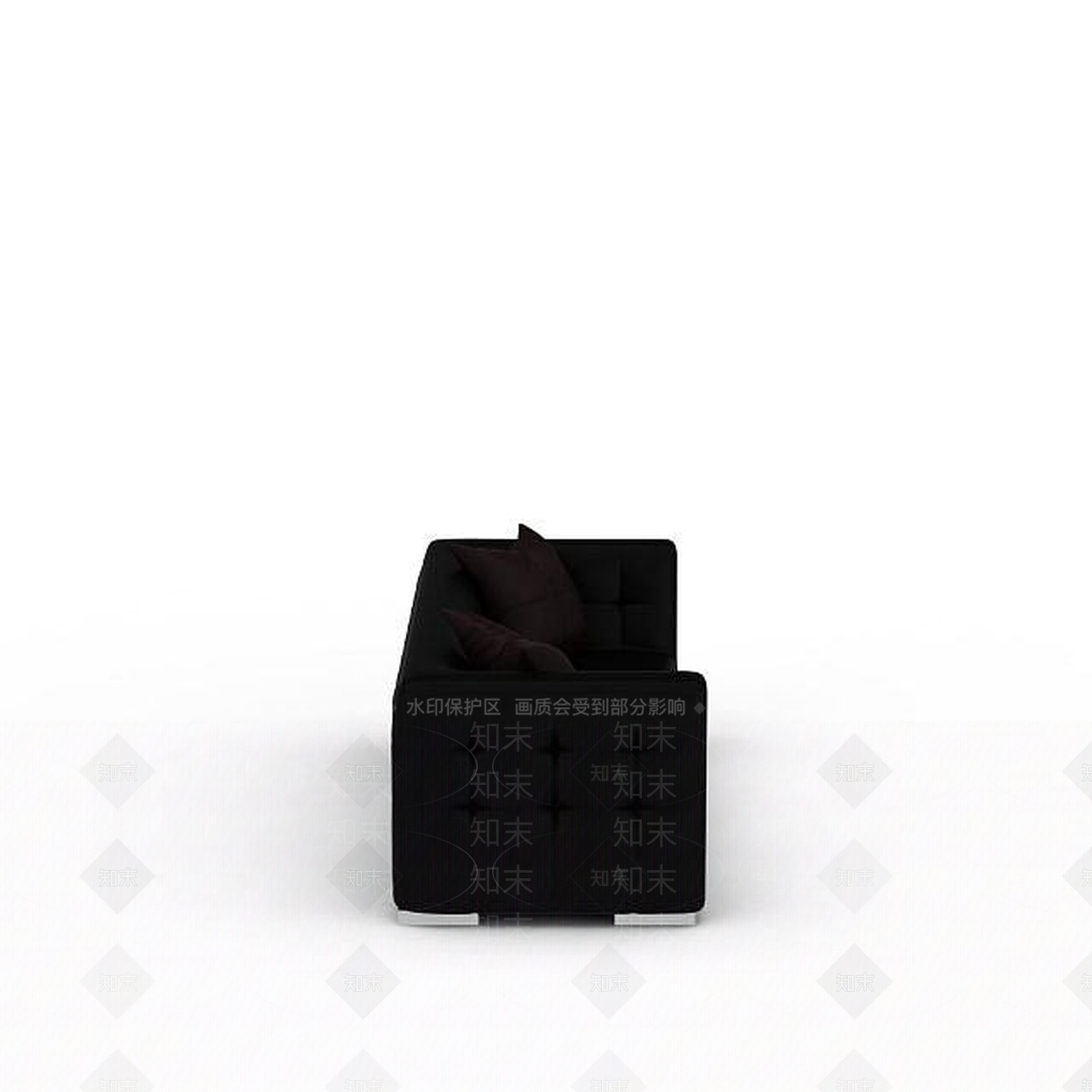 现代双人沙发3D模型下载【ID:1199334221】