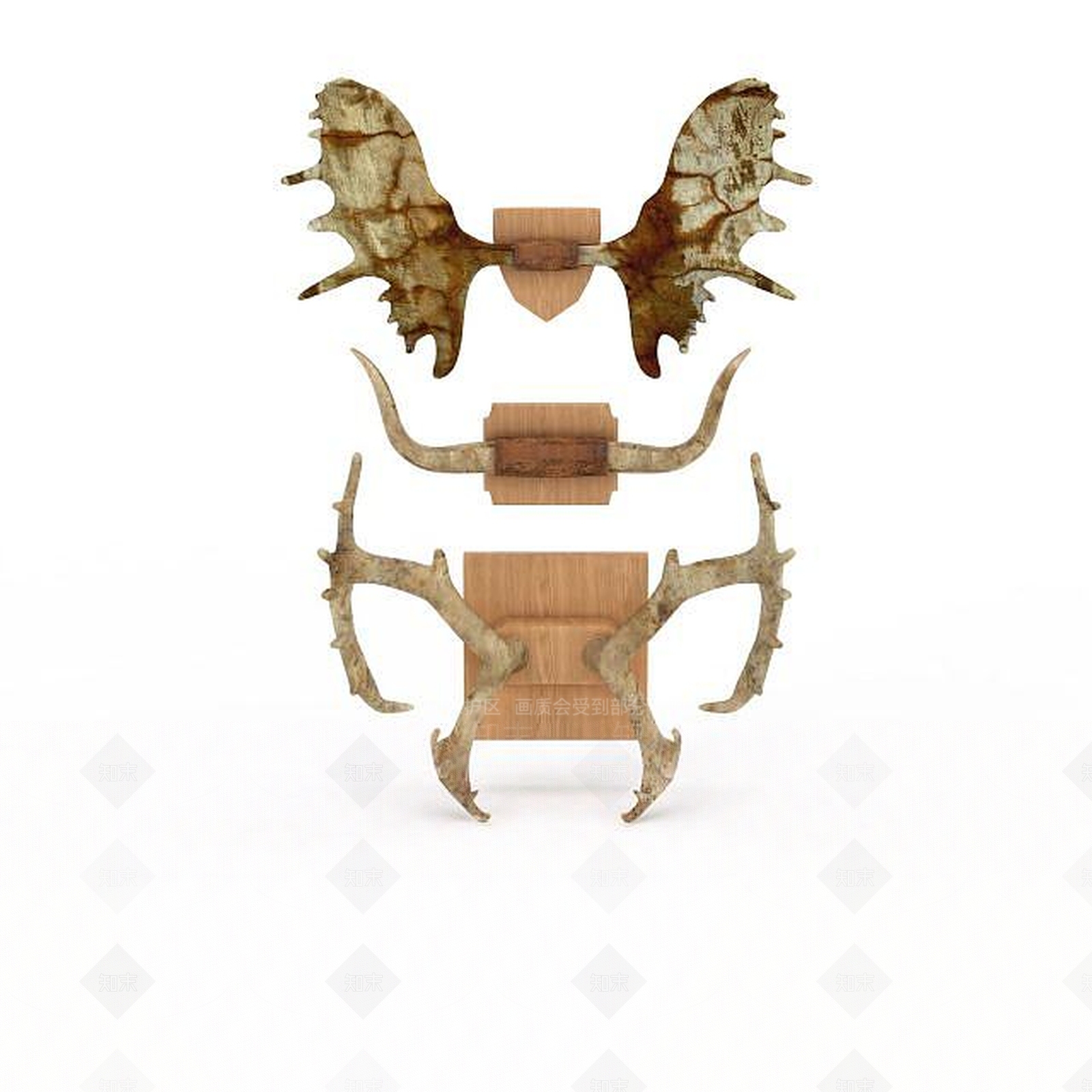 现代装饰品3D模型下载【ID:1199334530】