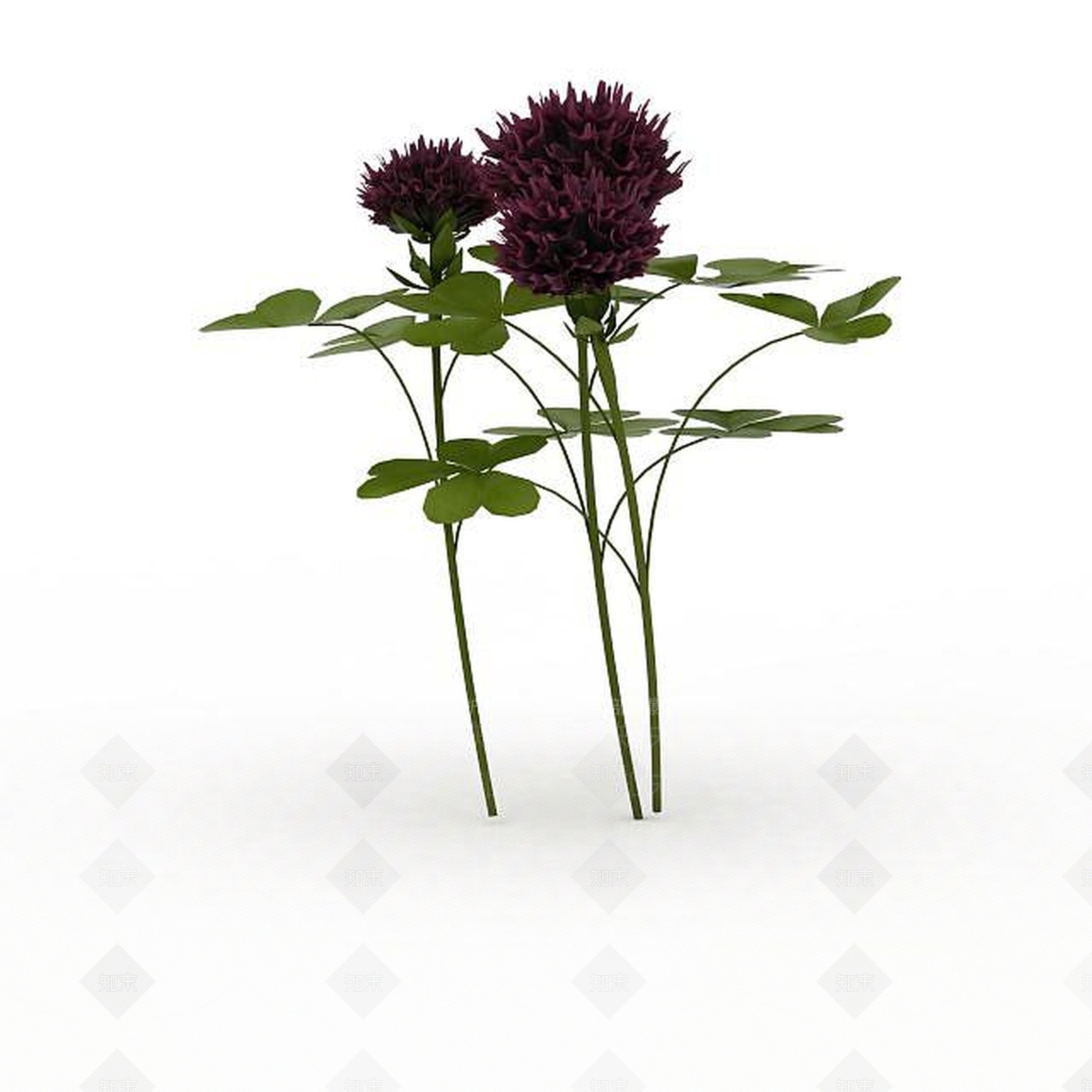 现代公园植被3D模型下载【ID:1199335142】