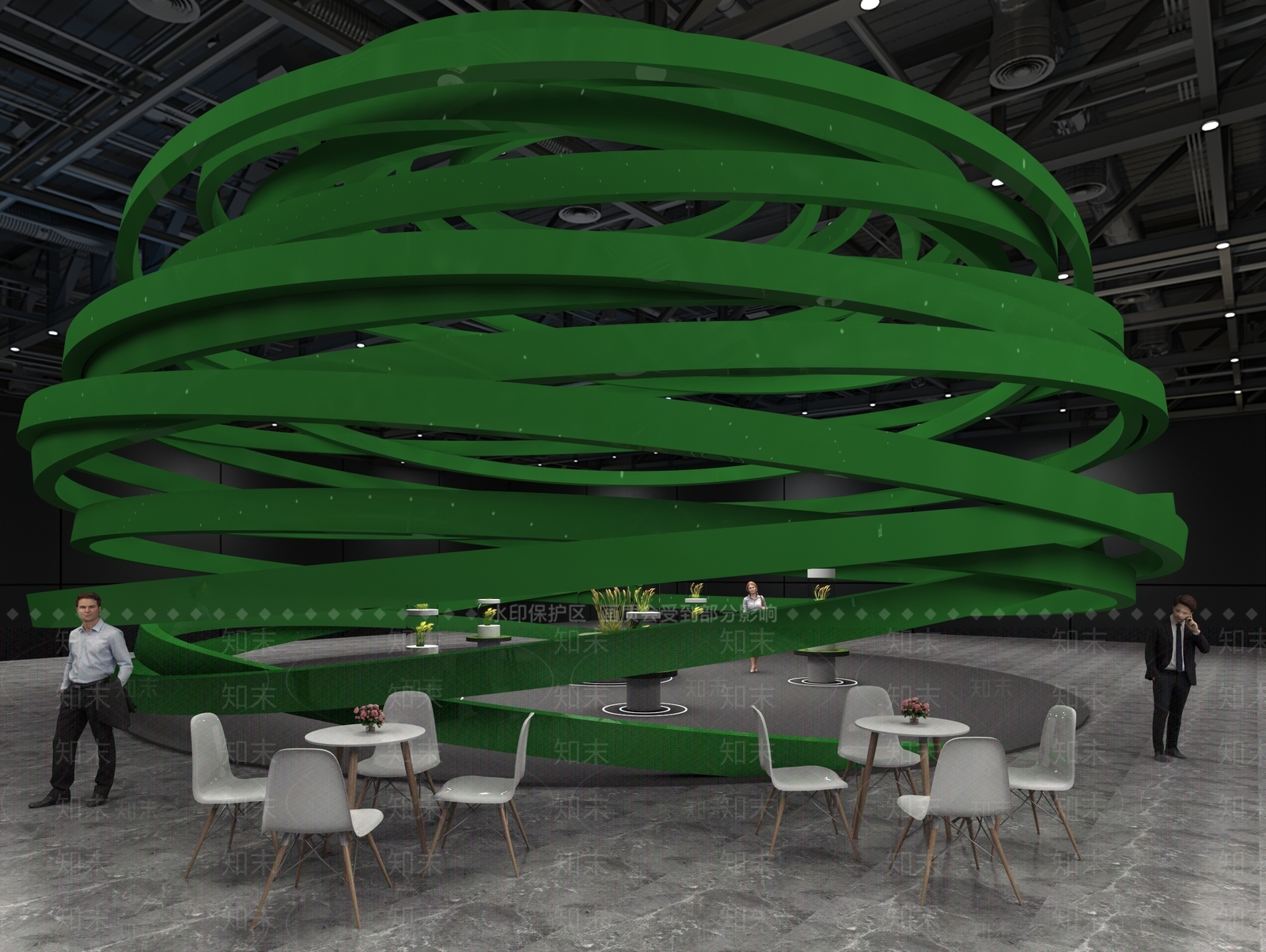 现代其他展厅3D模型下载【ID:1199335424】