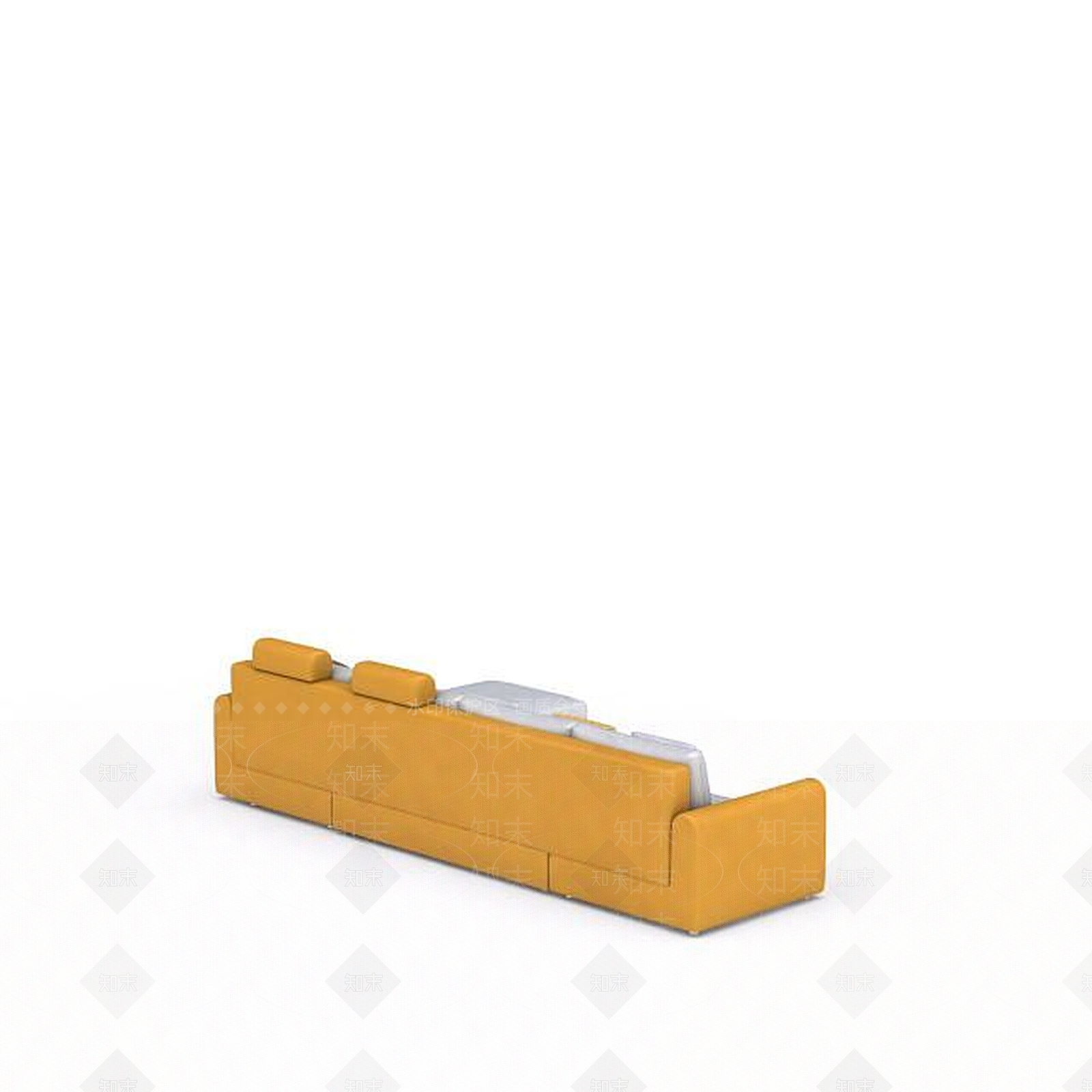 现代客厅多人沙发3D模型下载【ID:1199335764】