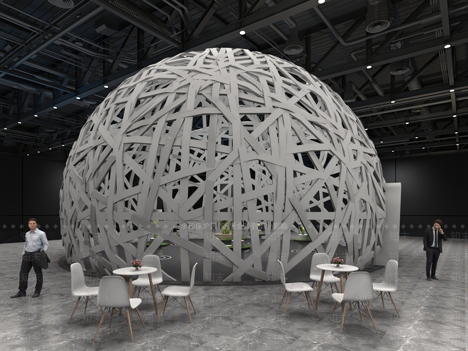 现代其他展厅3D模型下载【ID:1199335902】