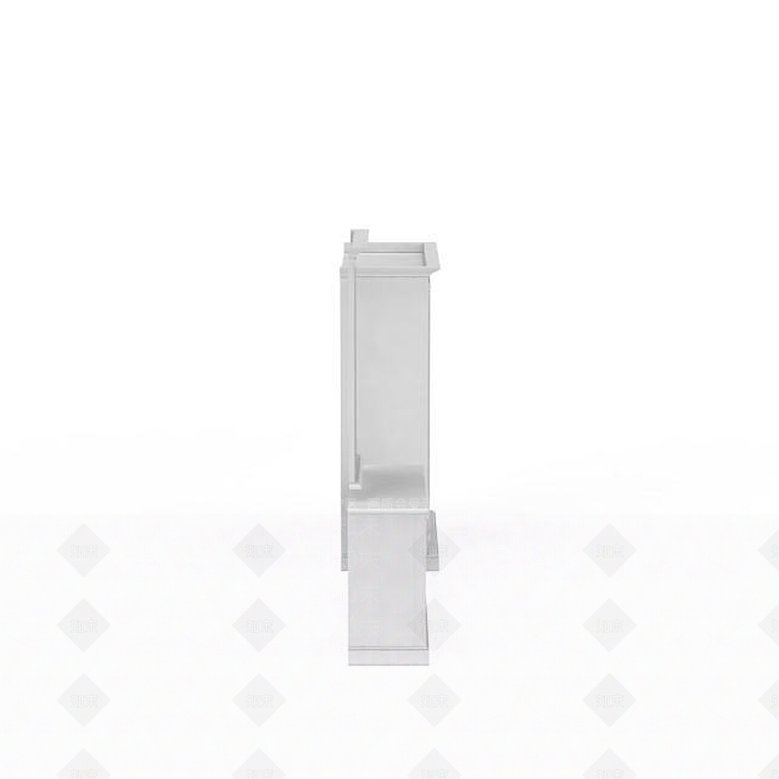 现代木质柜子3D模型下载【ID:1199337566】