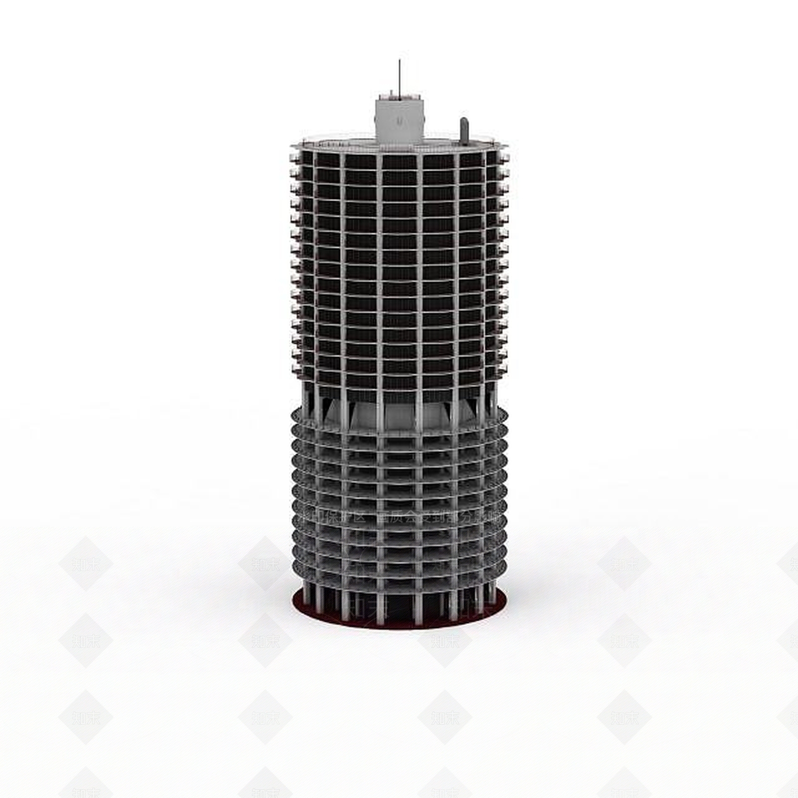 现代建筑大楼3D模型下载【ID:1199337974】