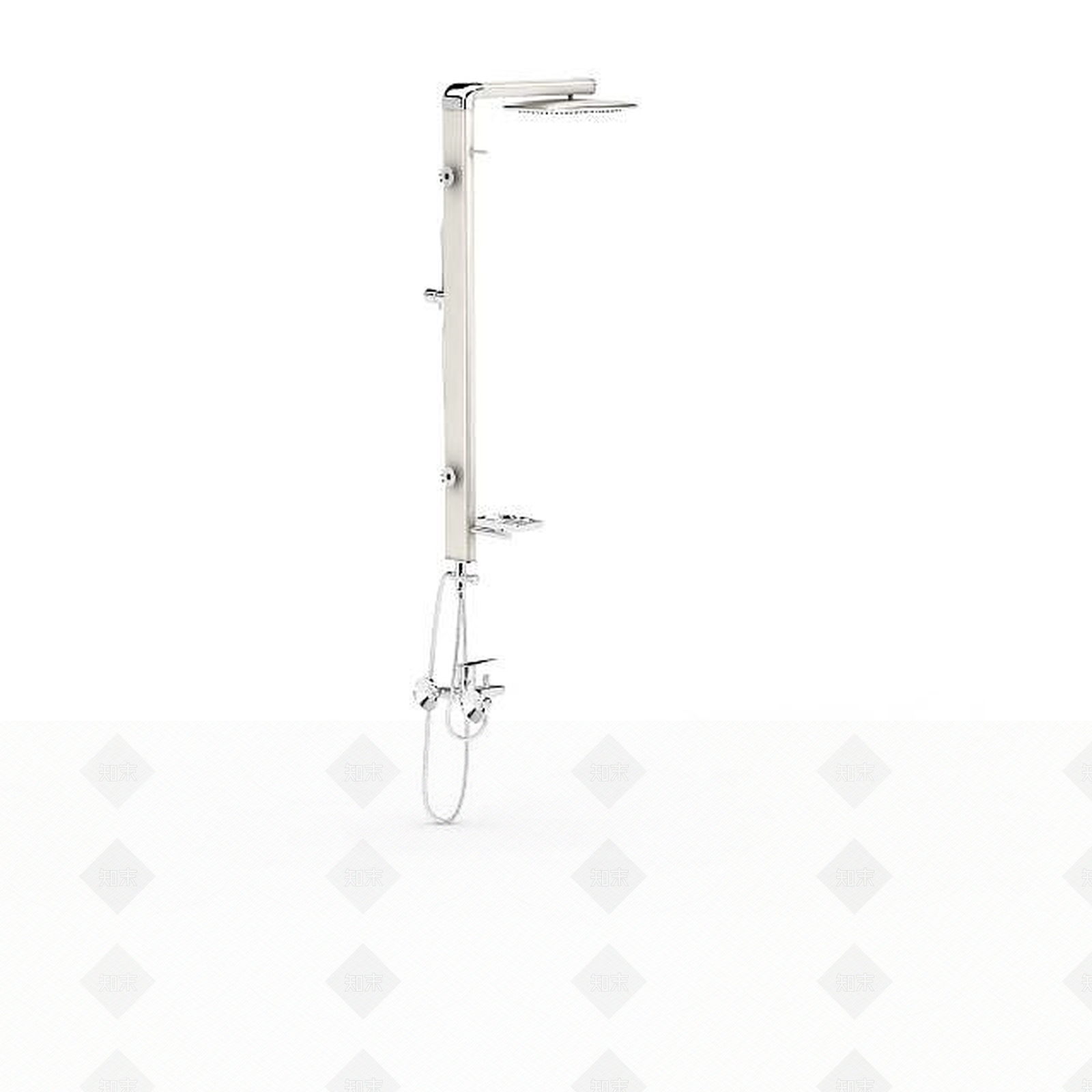 现代淋浴用具3D模型下载【ID:1199339979】