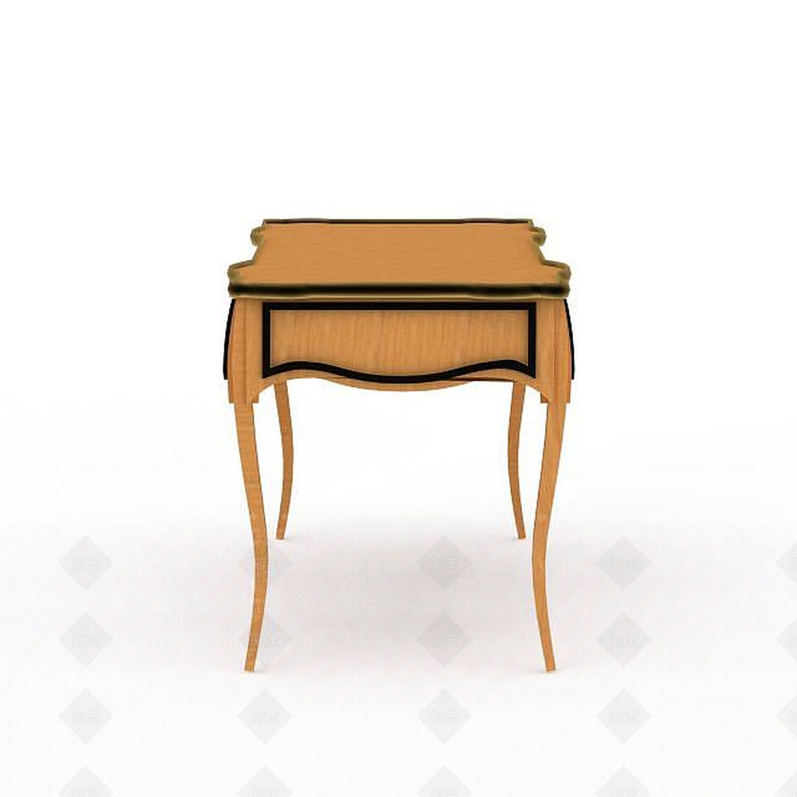 现代写字桌3D模型下载【ID:1199340168】
