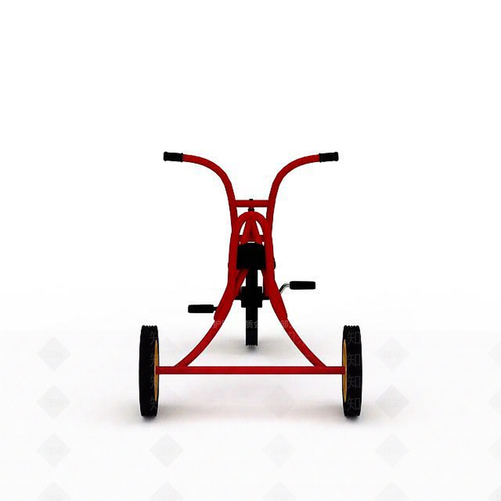 现代儿童小骑车3D模型下载【ID:1199340497】
