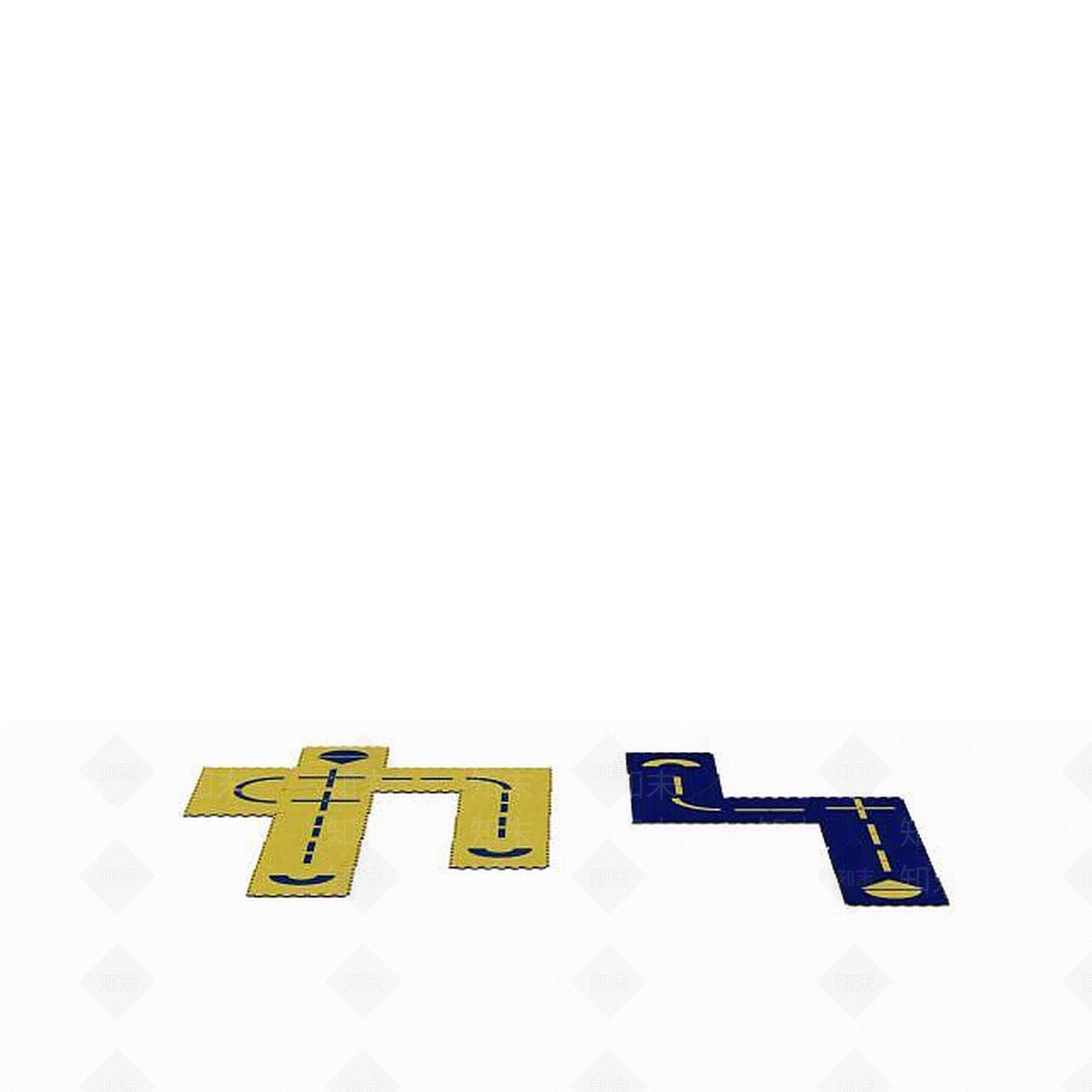 现代儿童地垫拼图3D模型下载【ID:1199340591】
