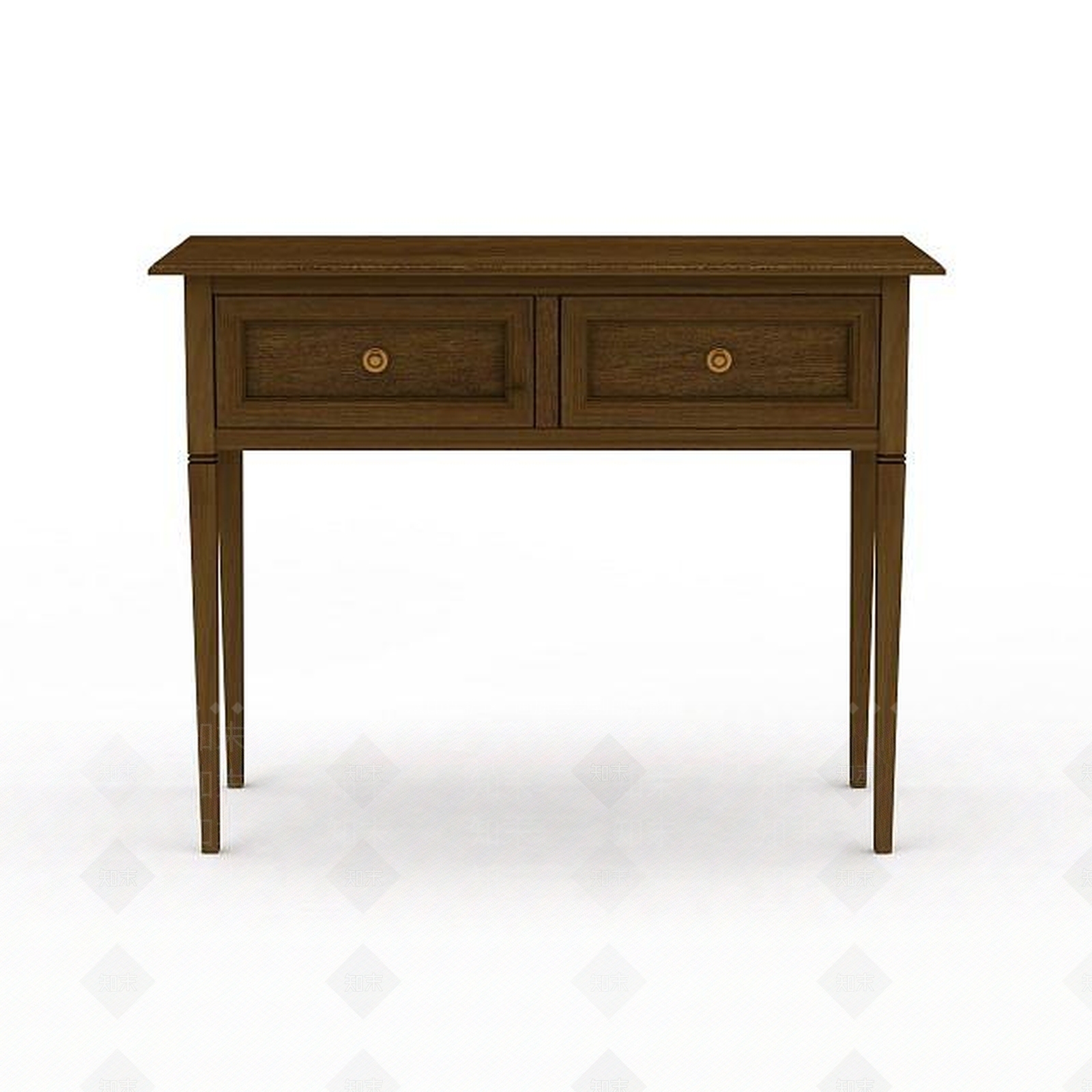 现代简易书桌3D模型下载【ID:1199341725】