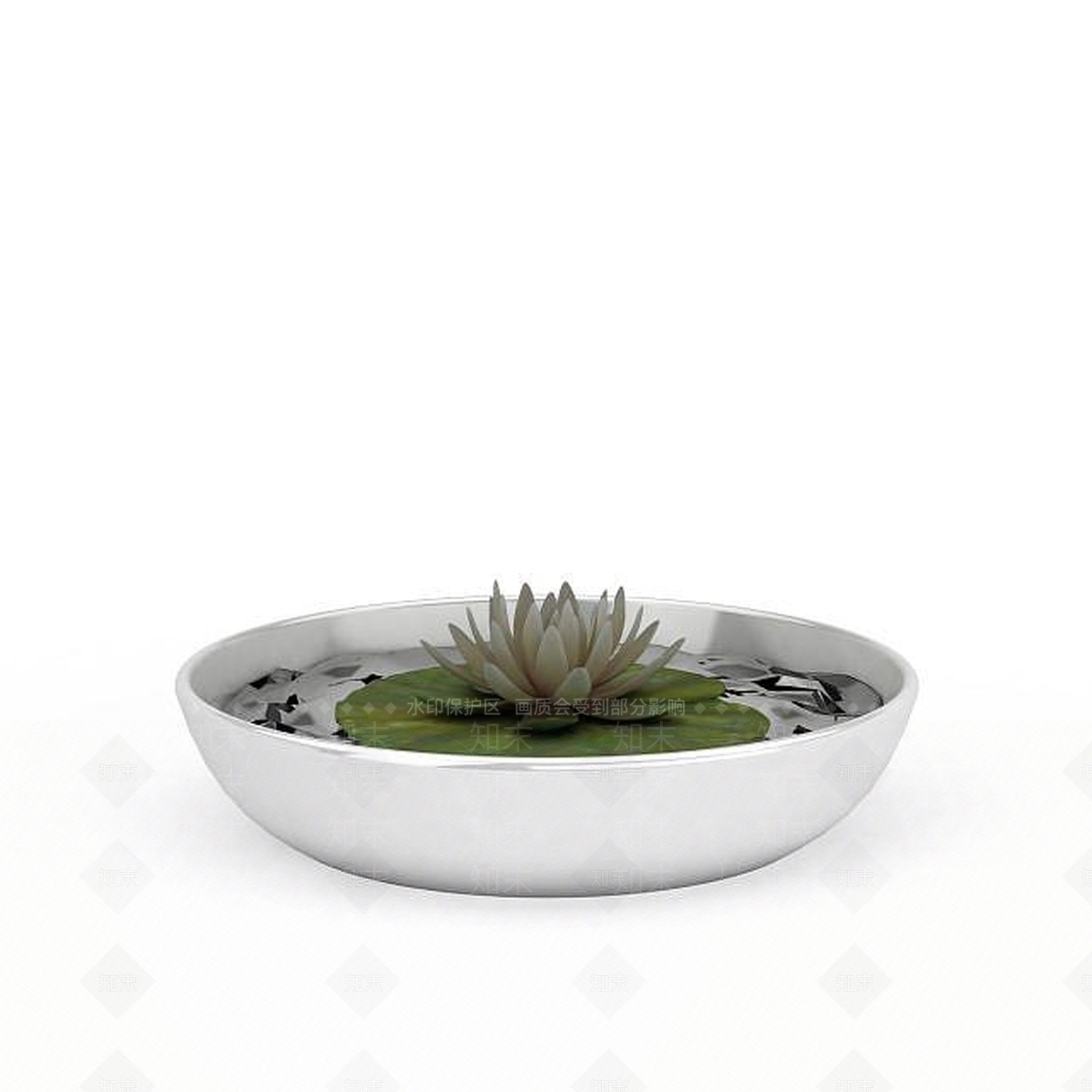 现代莲花3D模型下载【ID:1199341798】