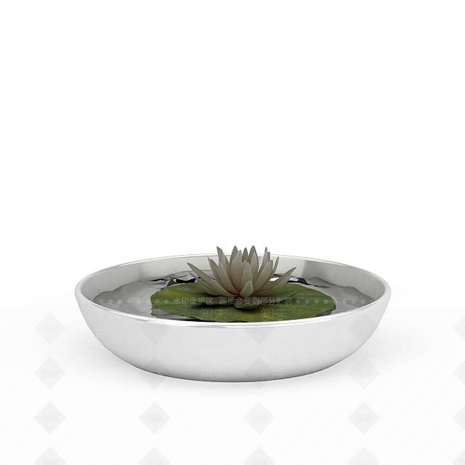 现代莲花3D模型下载【ID:1199341798】