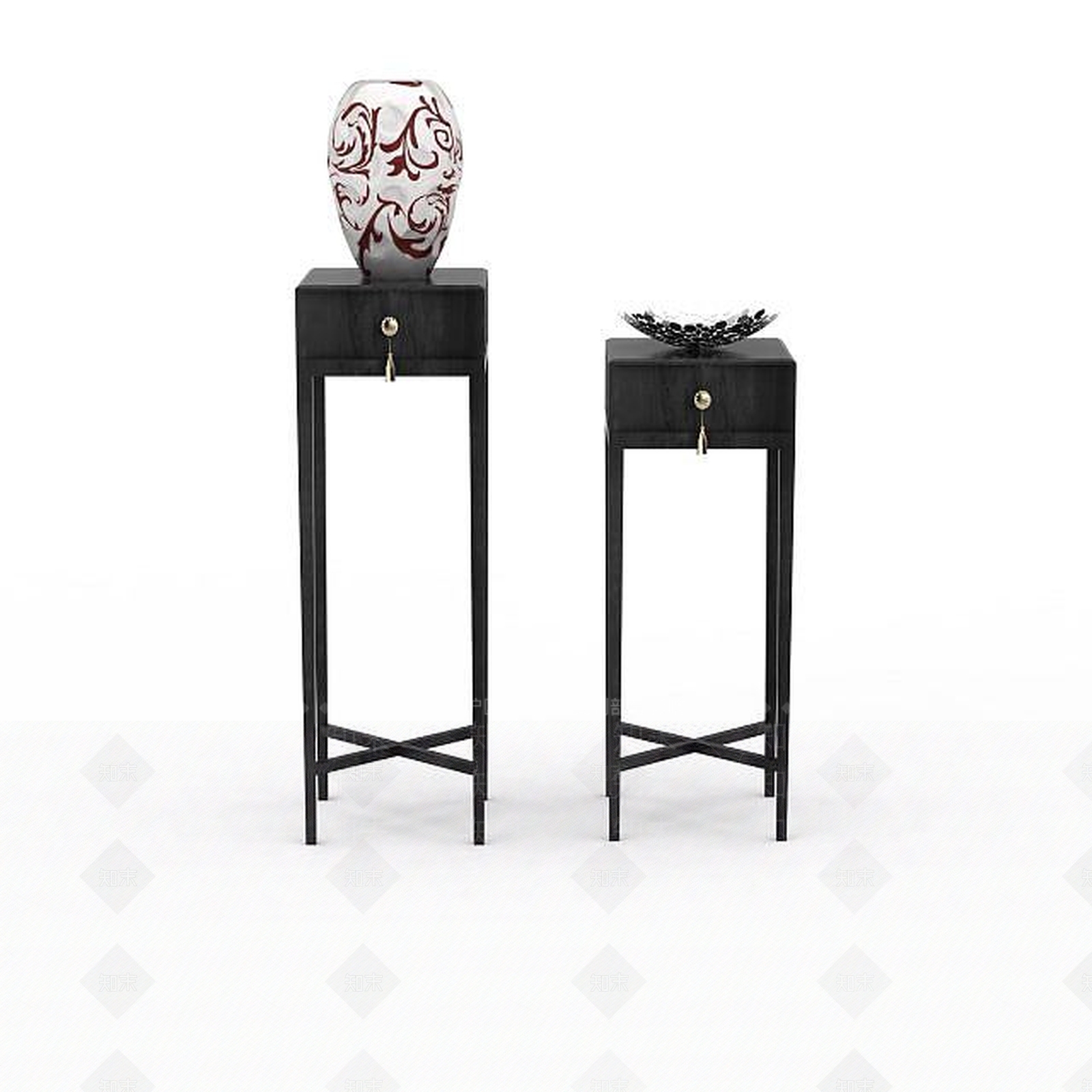 现代方形边几3D模型下载【ID:1199341875】