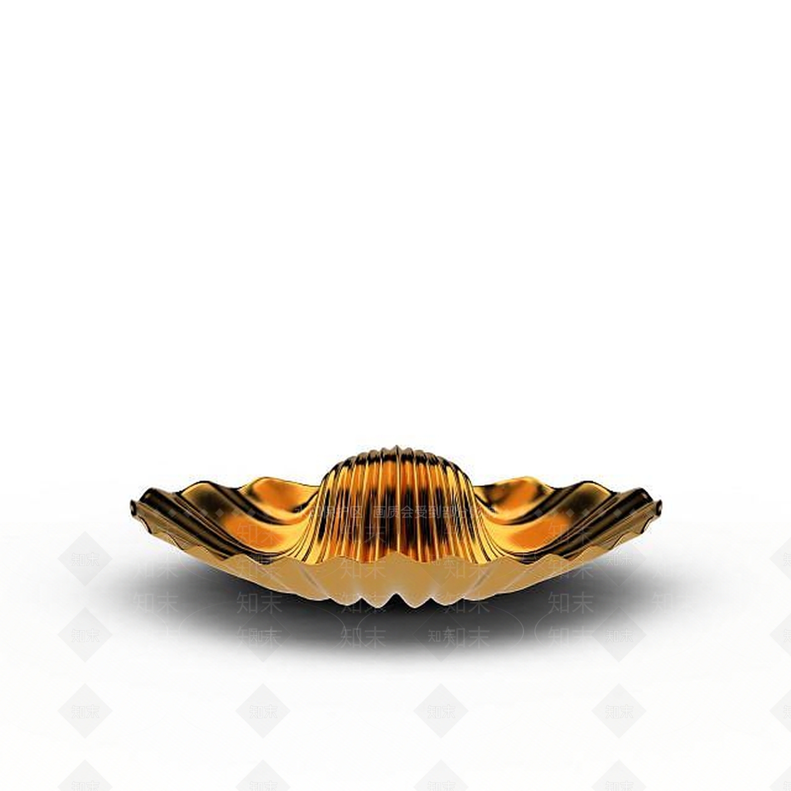 现代贝壳肥皂盒3D模型下载【ID:1199342122】