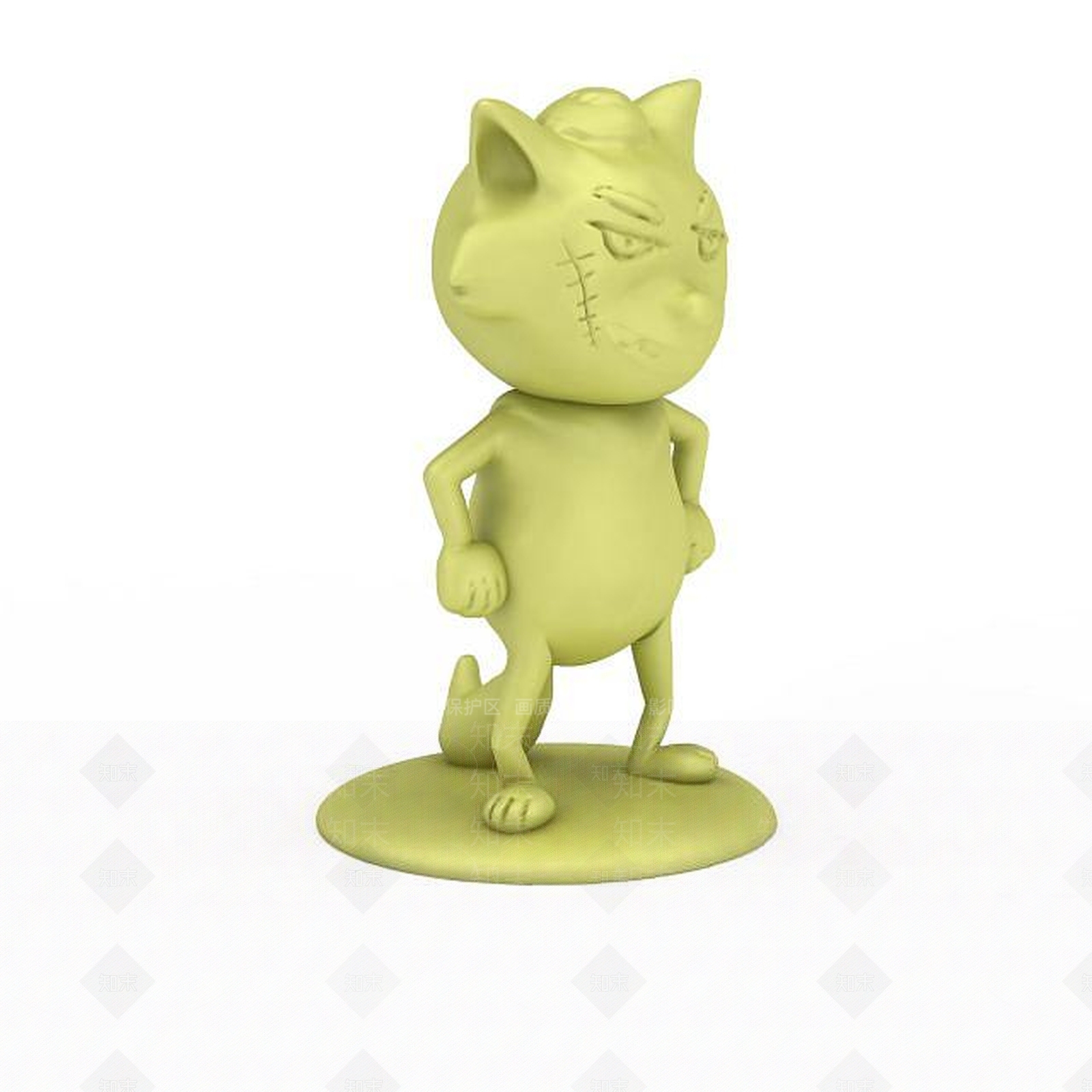 现代灰太狼3D模型下载【ID:1199342186】