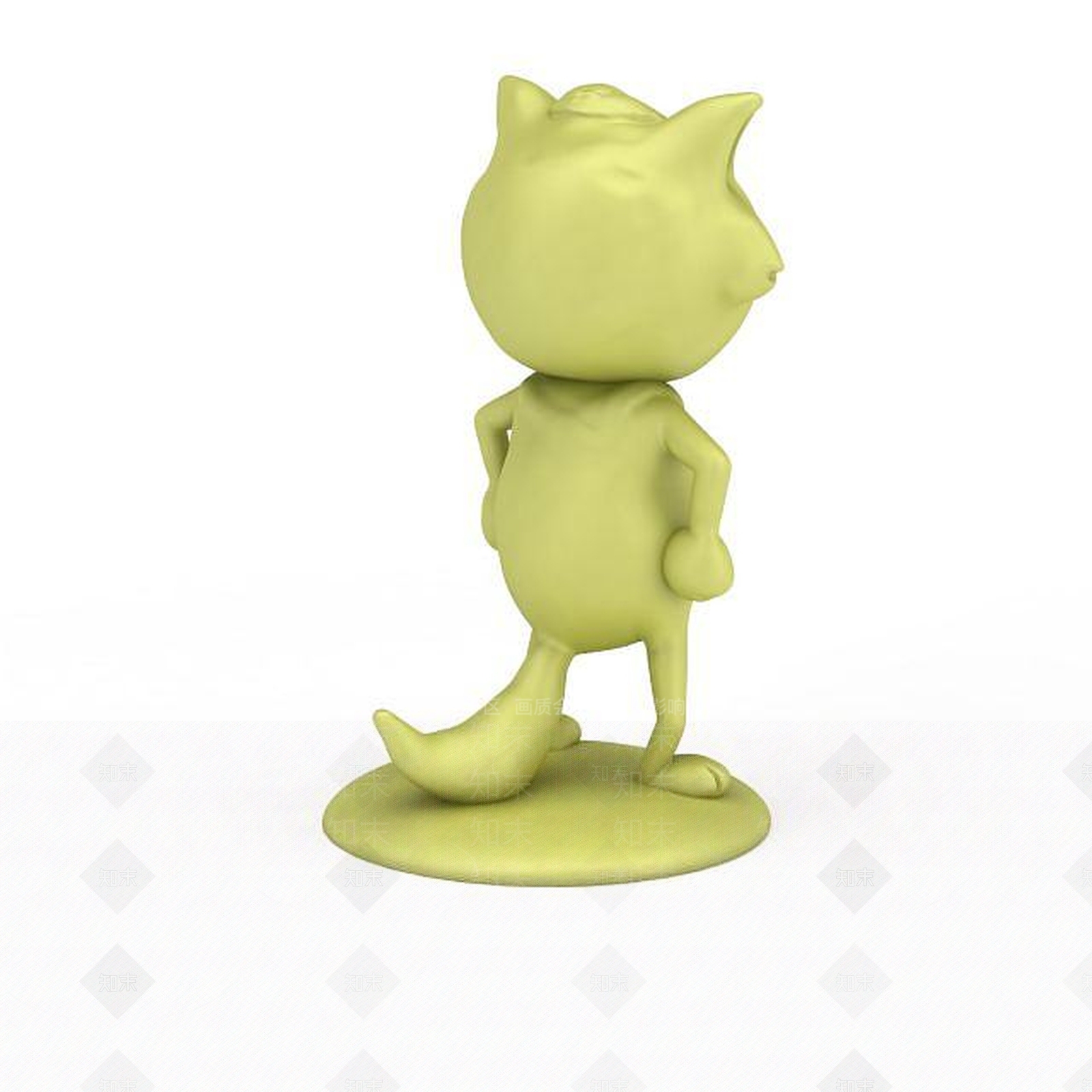现代灰太狼3D模型下载【ID:1199342186】