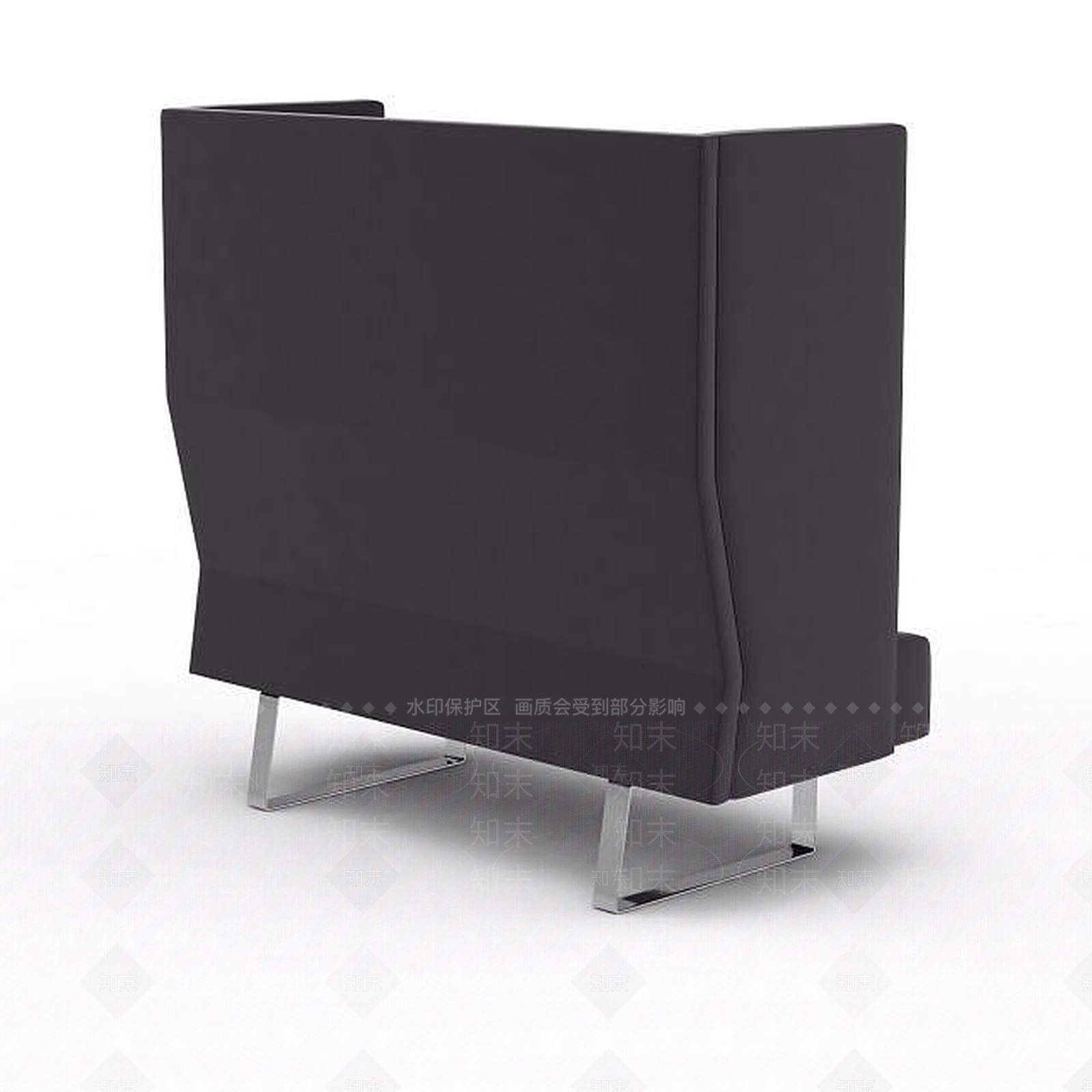 现代KTV皮沙发3D模型下载【ID:1199342231】