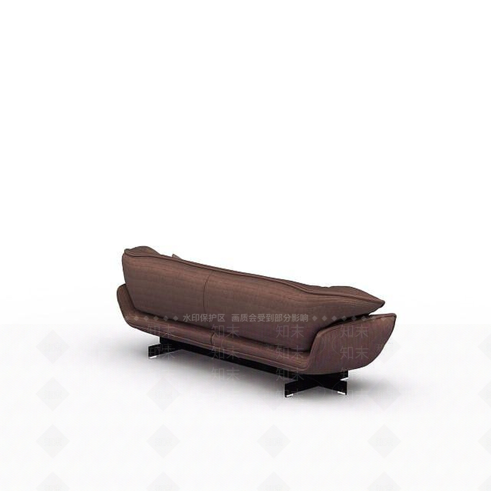现代双人沙发3D模型下载【ID:1199342431】