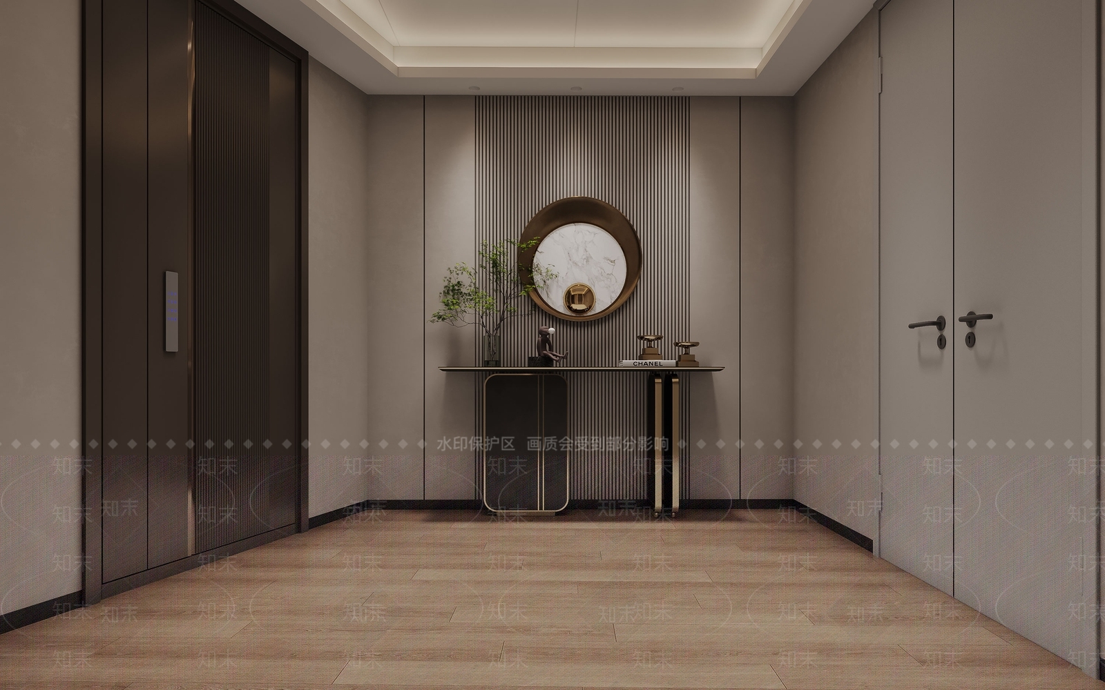 现代走廊3D模型下载【ID:1215171306】