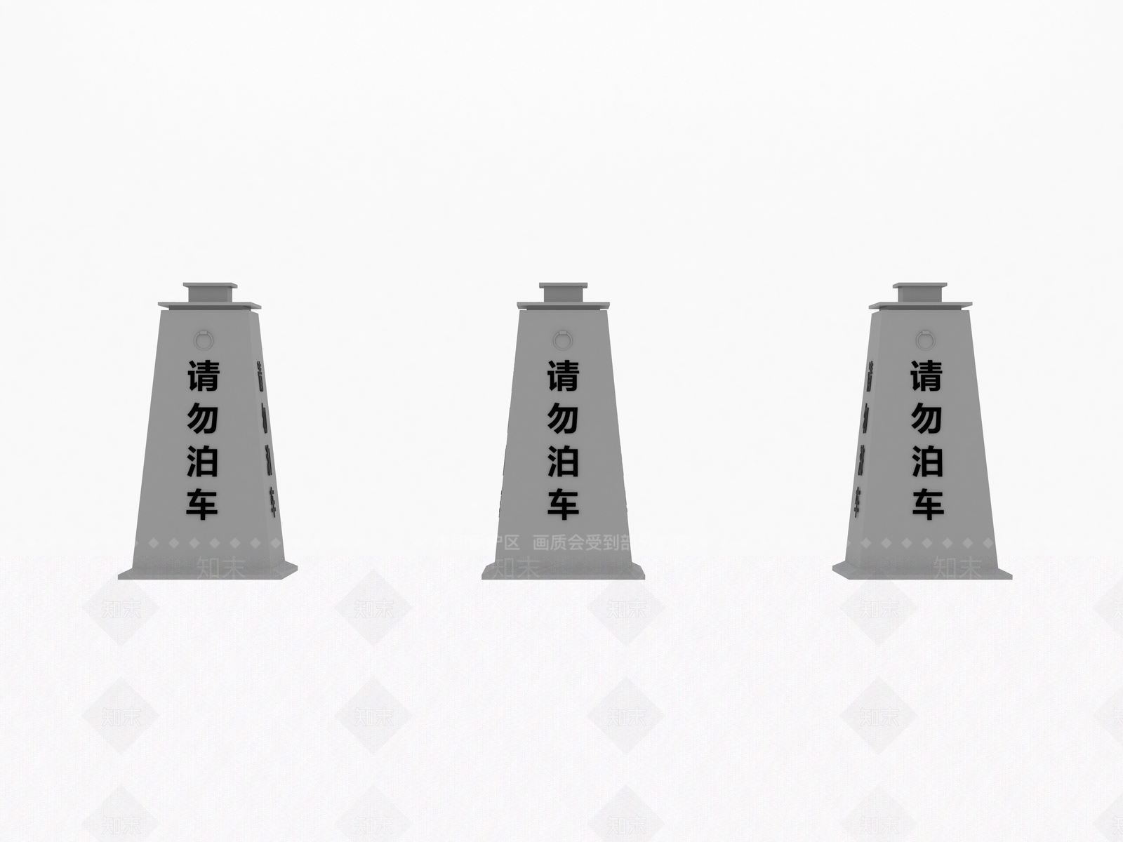交通配件3D模型下载【ID:1199351359】
