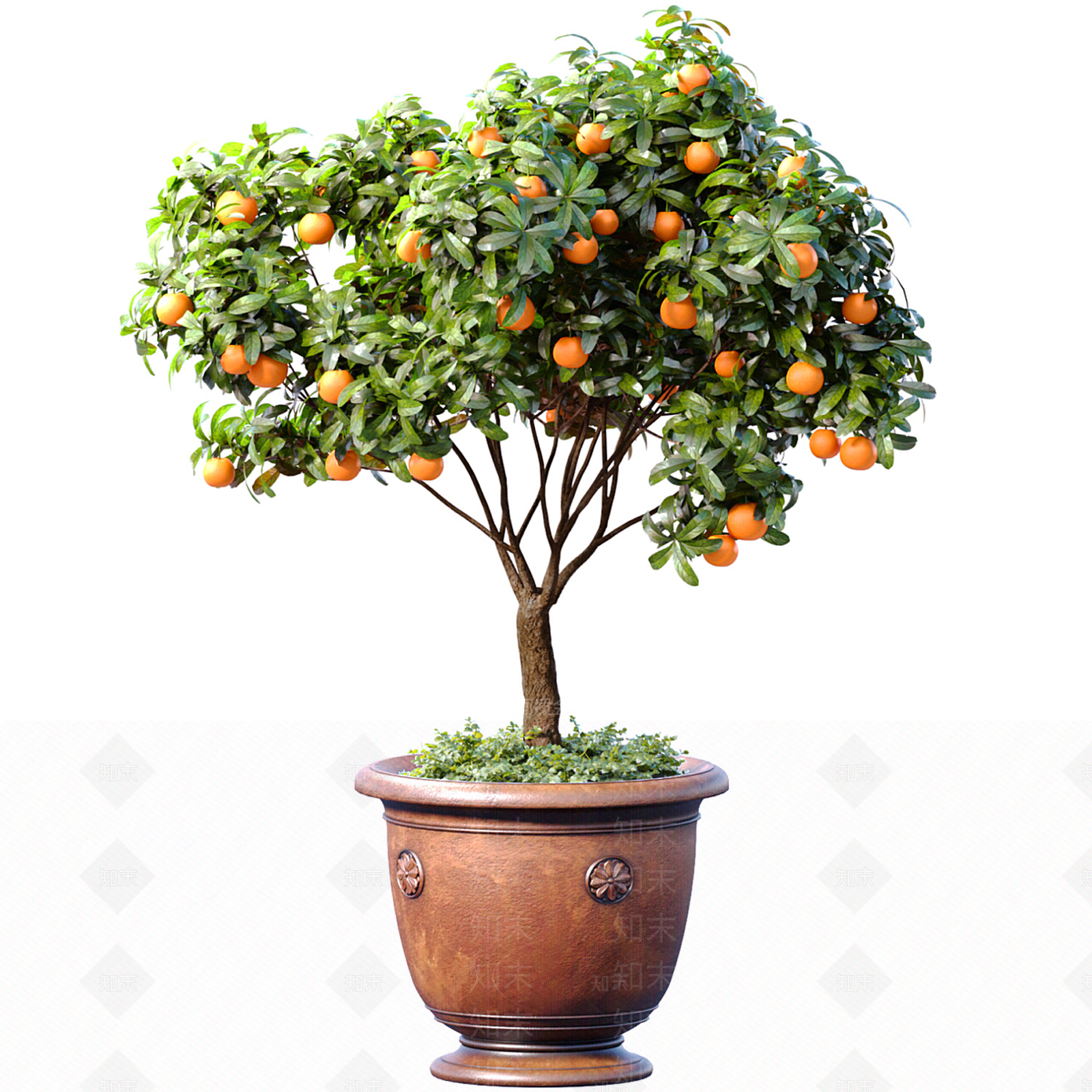 盆栽3D模型下载【ID:1199380262】