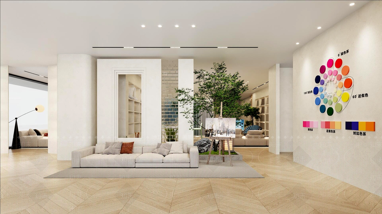 现代家居专卖店3D模型下载【ID:1199382131】